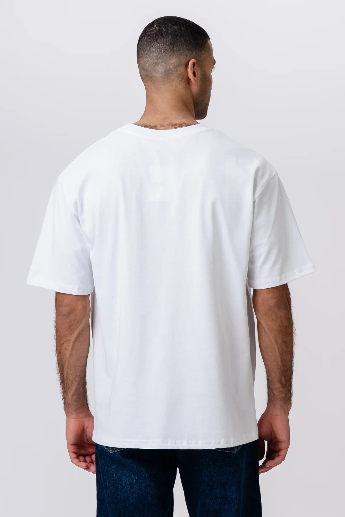 Schweres Boxfit-T-Shirt – Weiß - Image 3