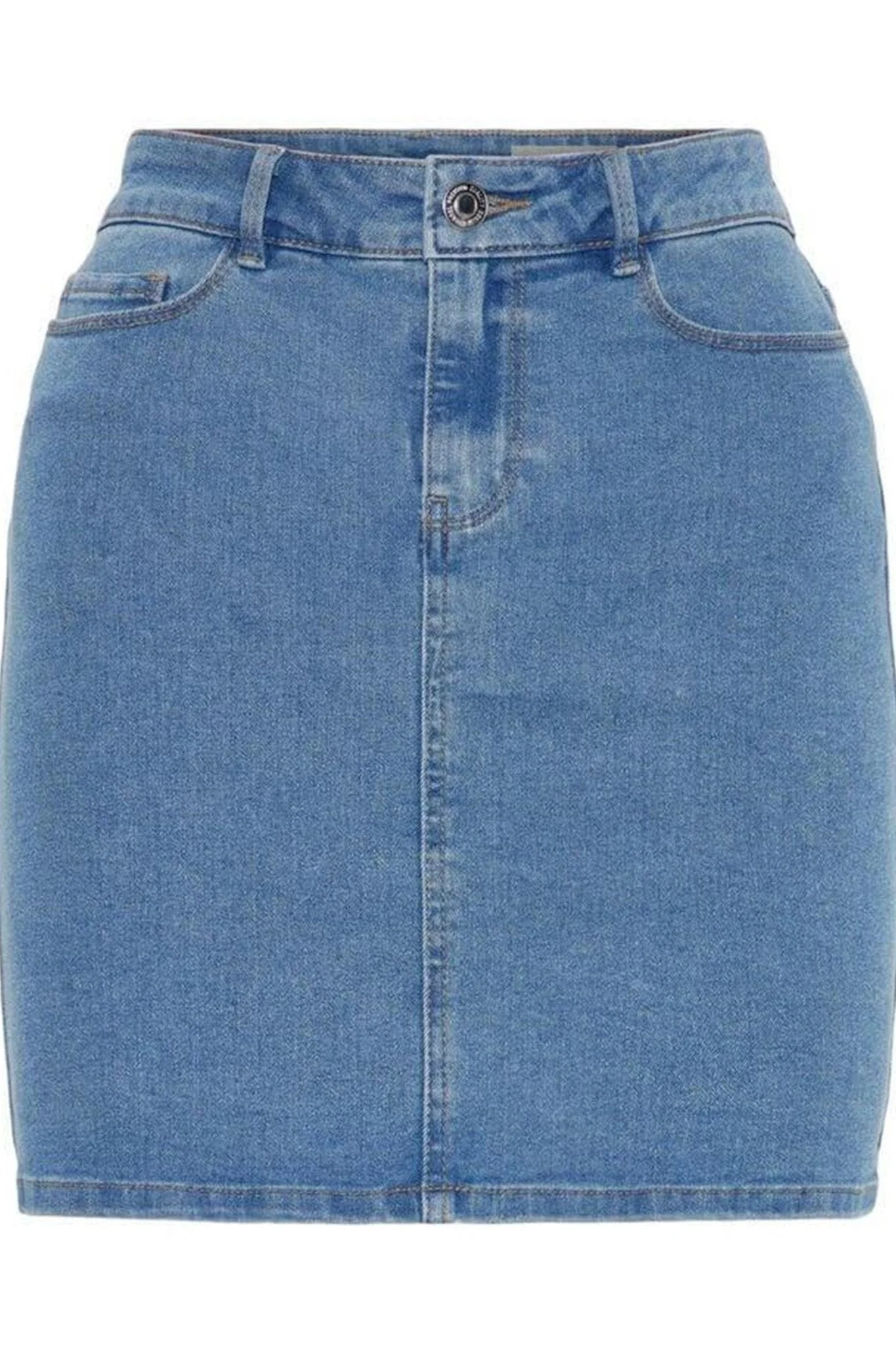 Heißer sieben Rock - hellblauer Jeans - Image 2