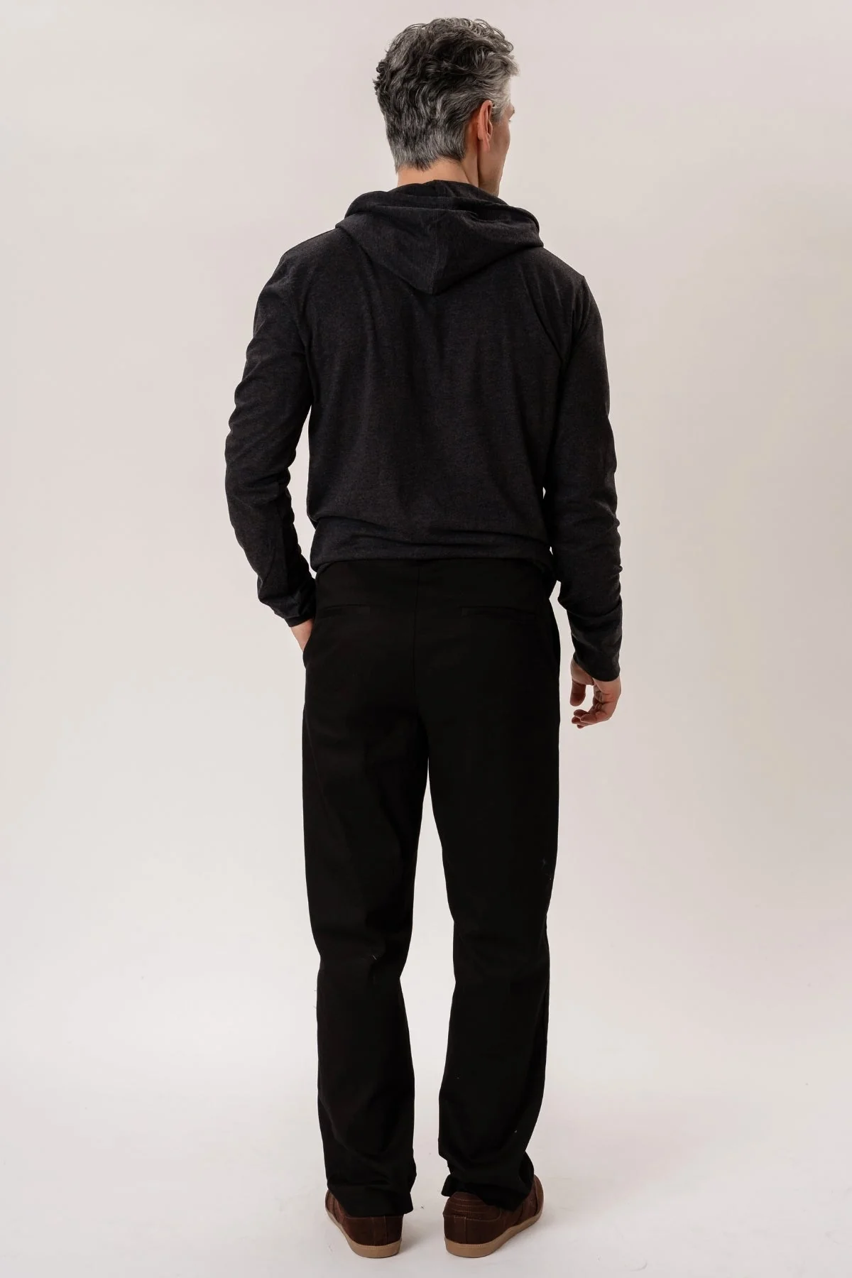 Helles Hoodie - Dunkelgrau - Image 3