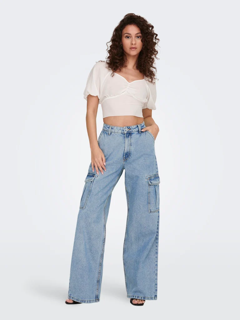 Hope hohe Taillen -Jeans - dunkelblauer Jeans - Image 3