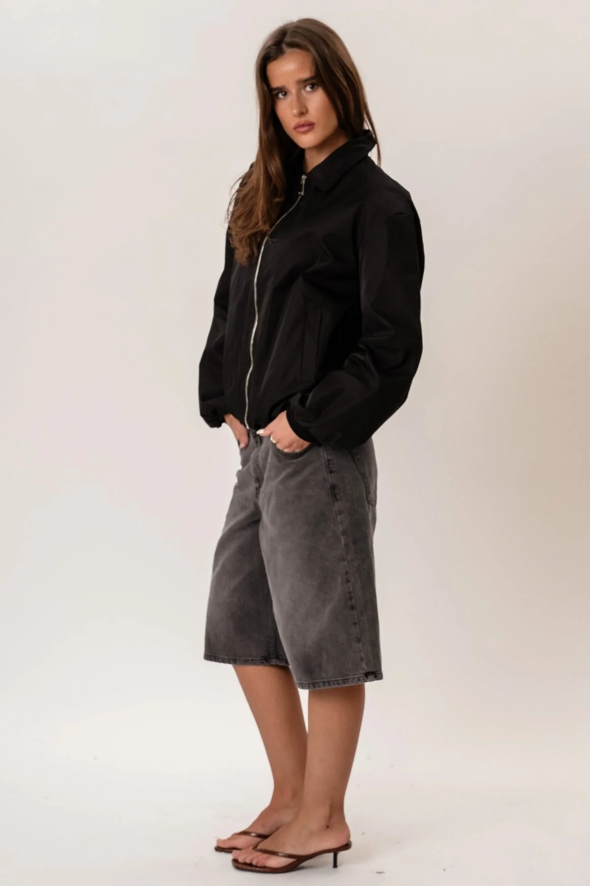 Ines Kurzjacke - Schwarz - Image 5