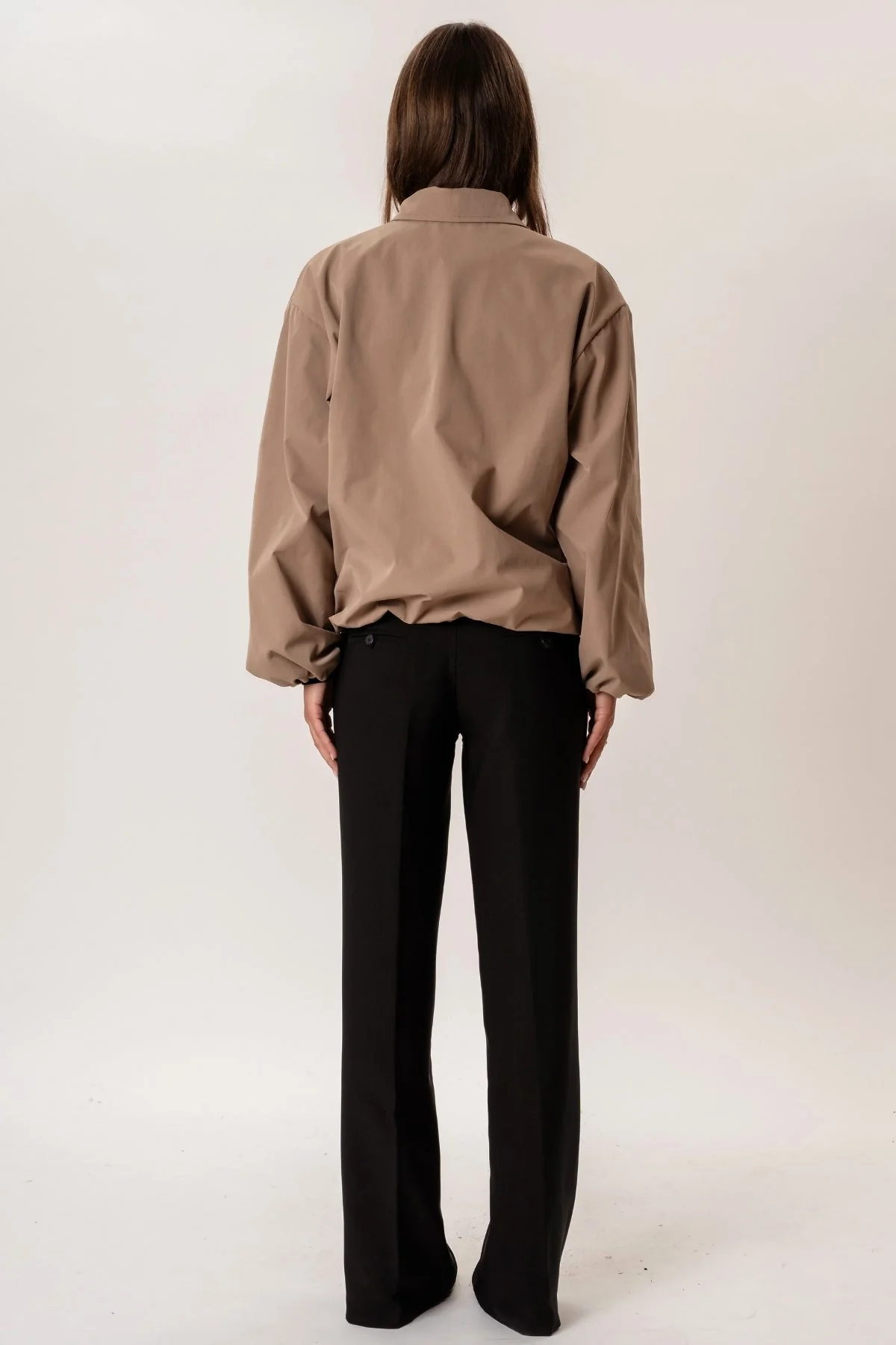 Ines kurze Jacke – Kamel - Image 8