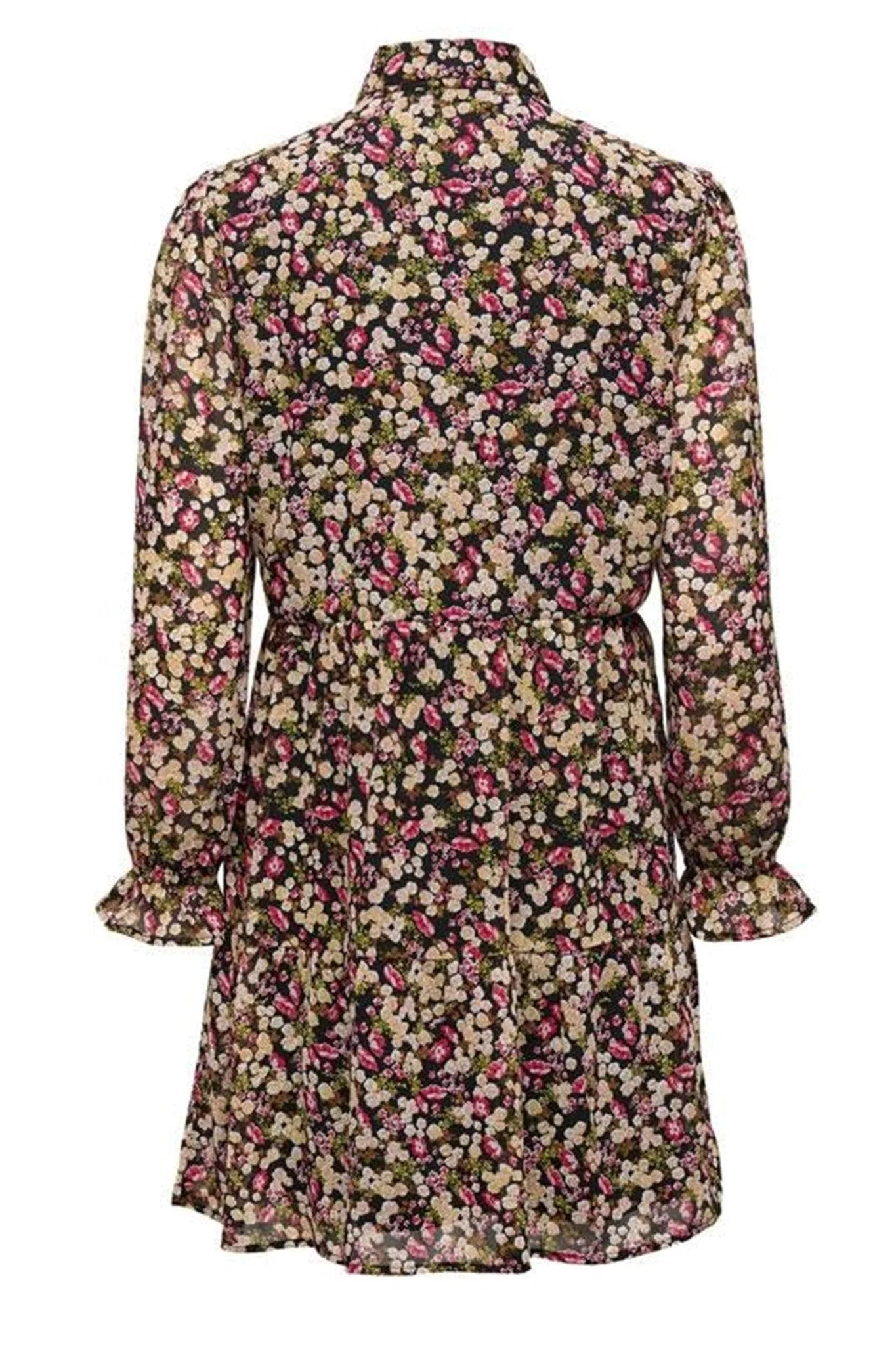 Ingrid Langarmed Kleid - braun - Image 2