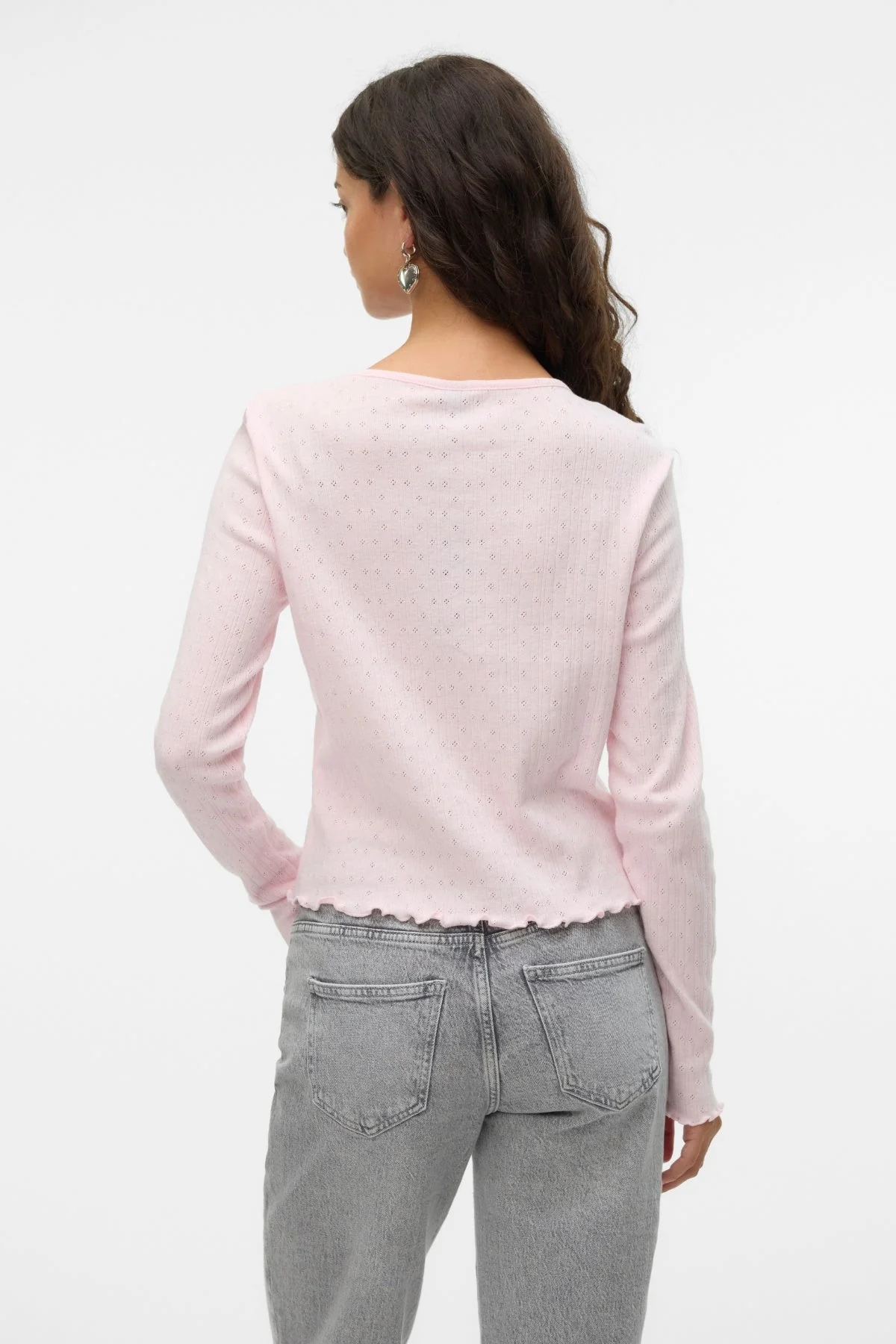Isa O-Neck-Strickjacke-Pink A-Boo - Image 4