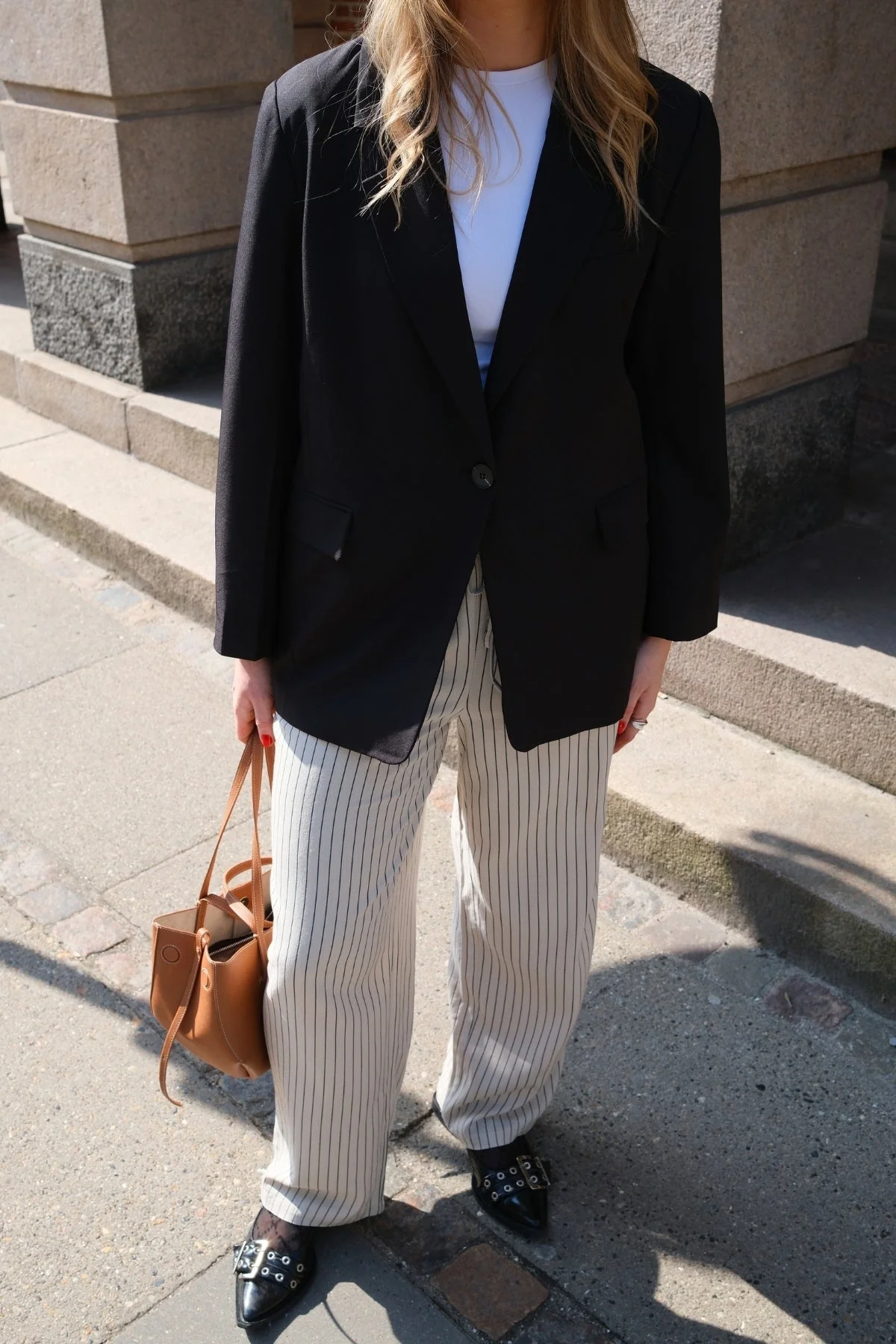 Jesmilo breit Pants - Silberstreifen - Image 3