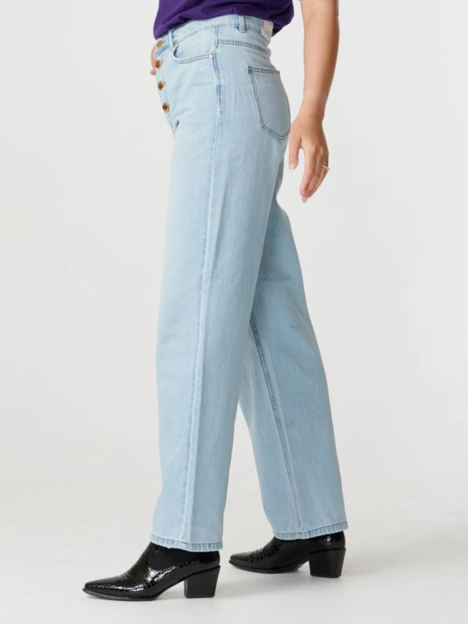 Juicy Jeans (weites Bein) - helles Denimblau - Image 3