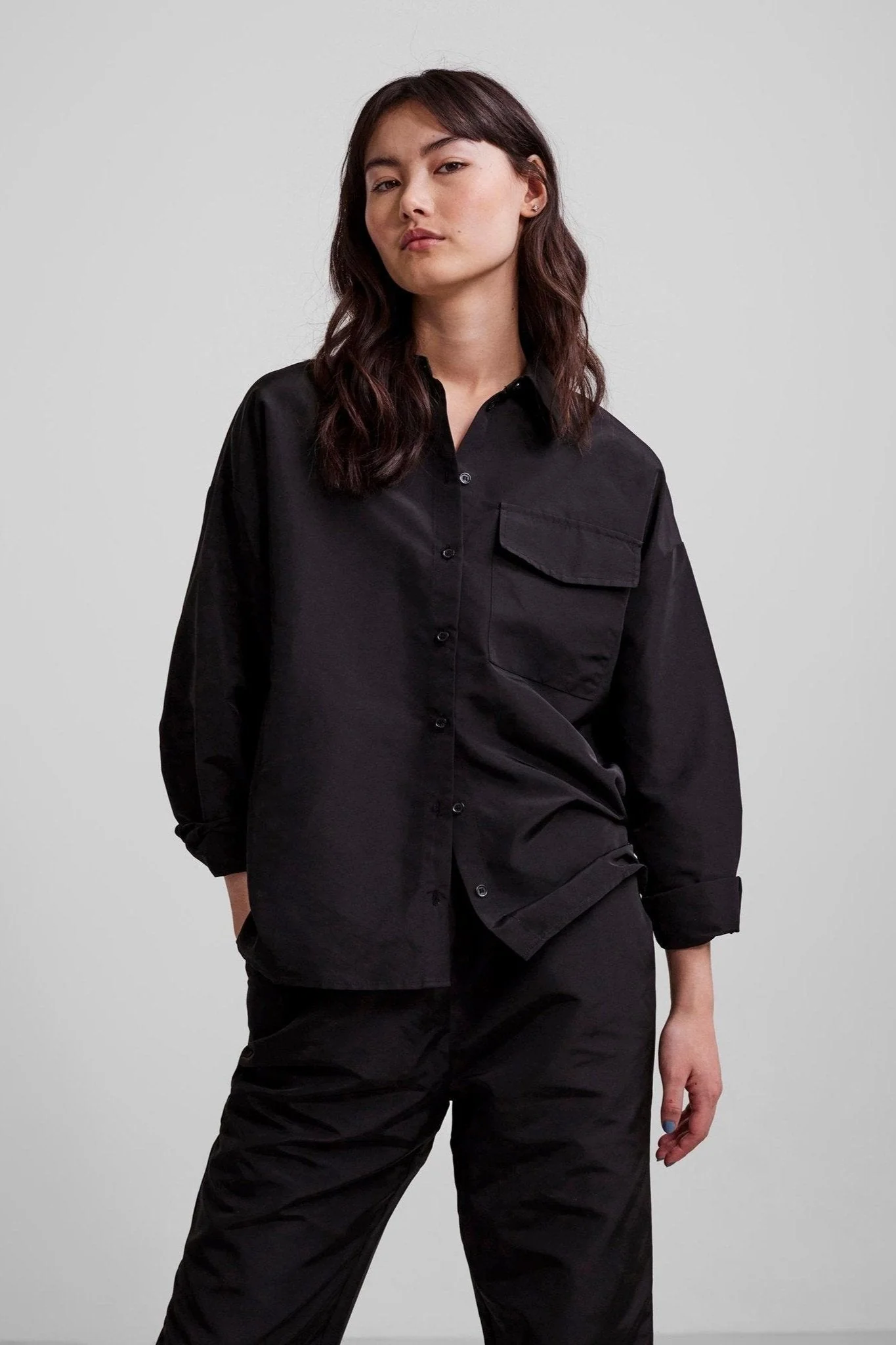 Jylla Shirt - Schwarz