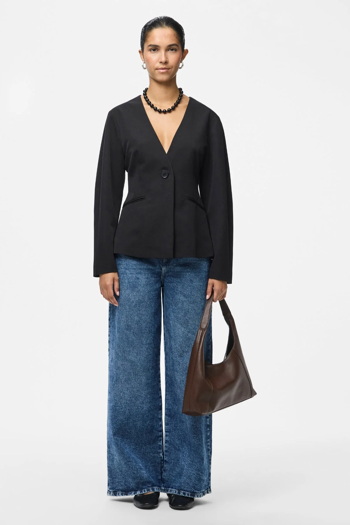 Kamil Taillierter Blazer - Schwarz - Image 2