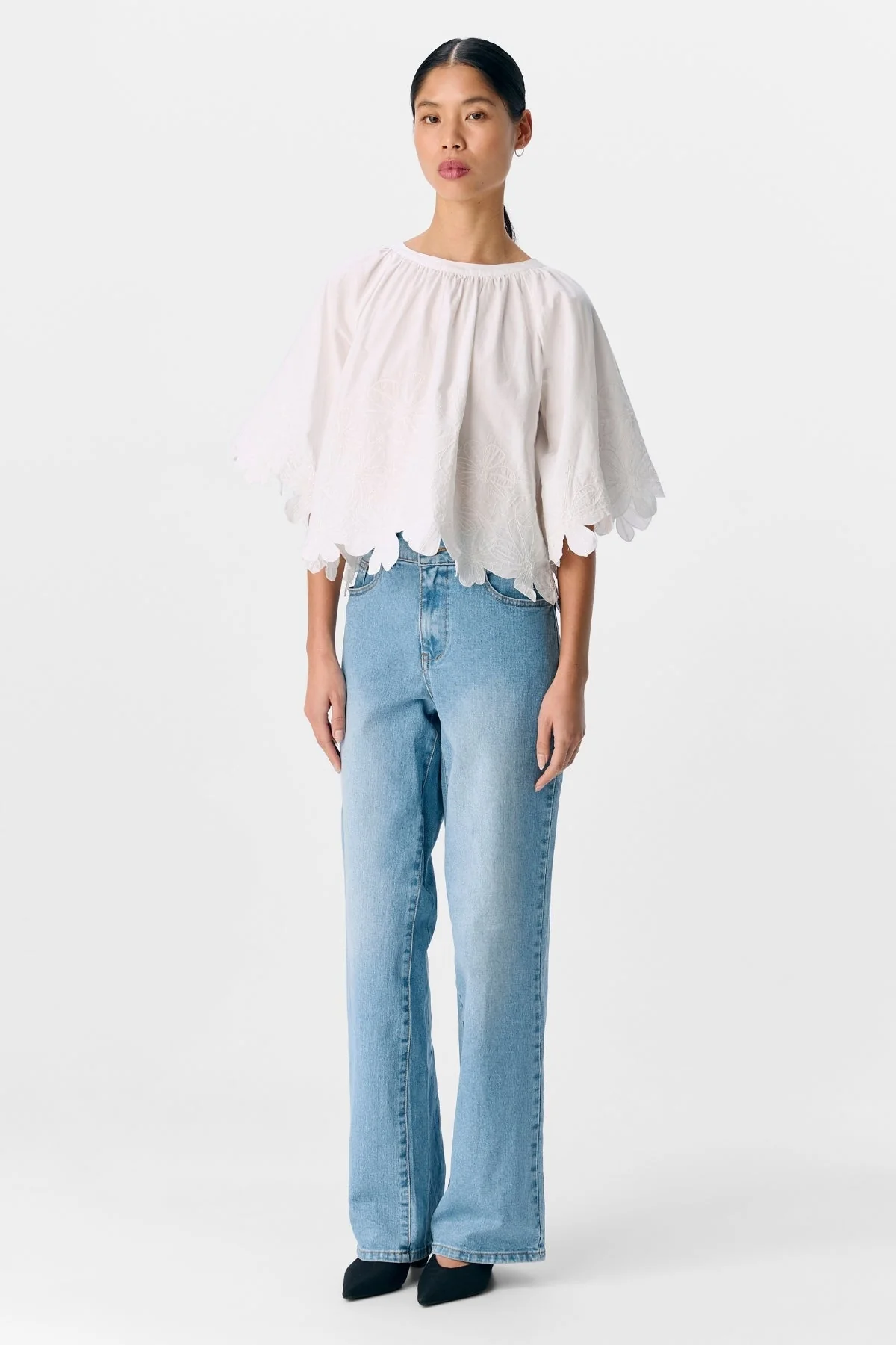 Kamma Top - Cloud Dancer - Image 2