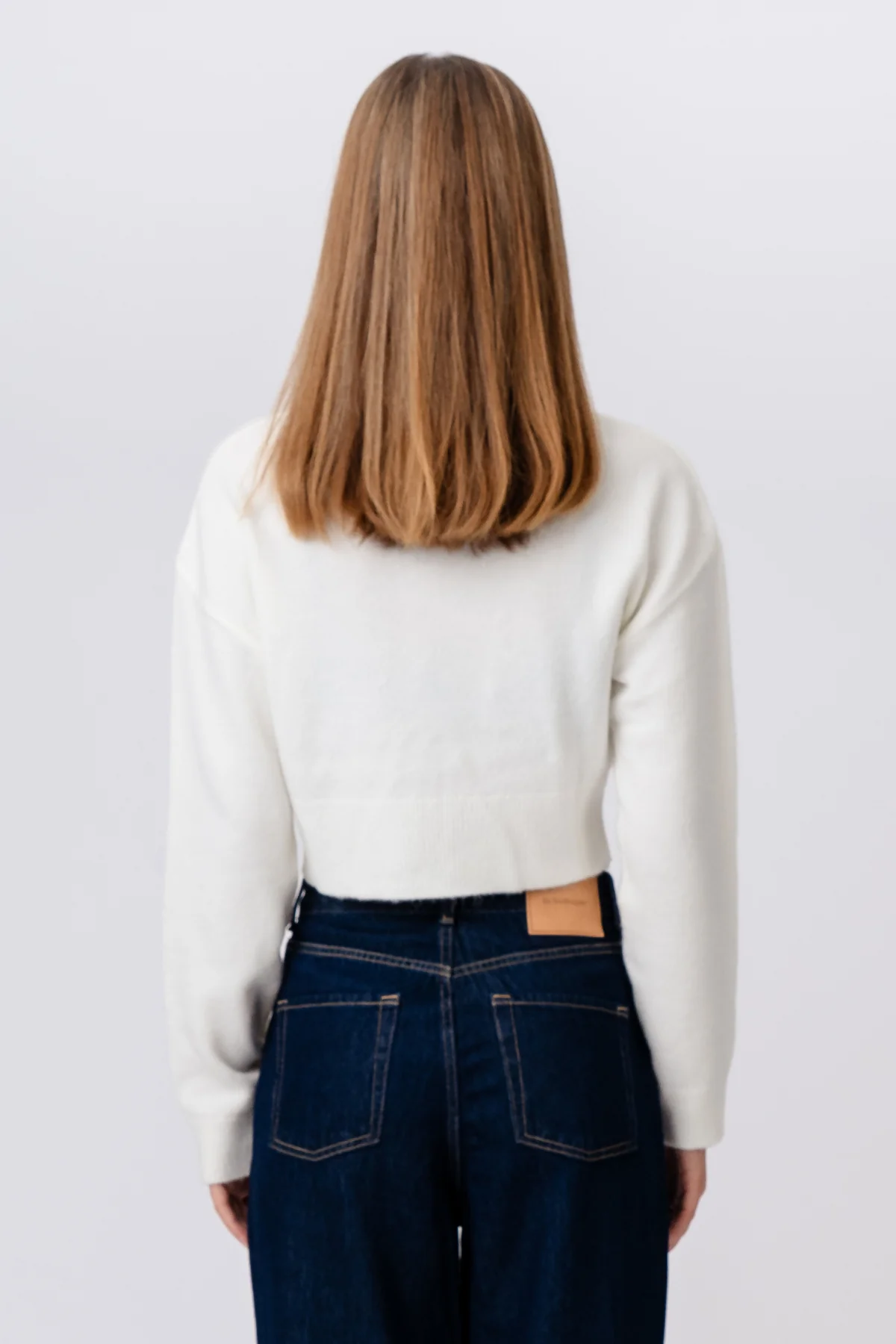 Kenia Kurzstrick – Weiß - Image 3