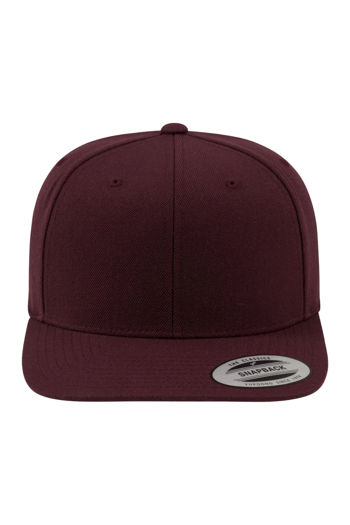 Klassiker Snapback - Kastanienbraun/Maroon - Image 4