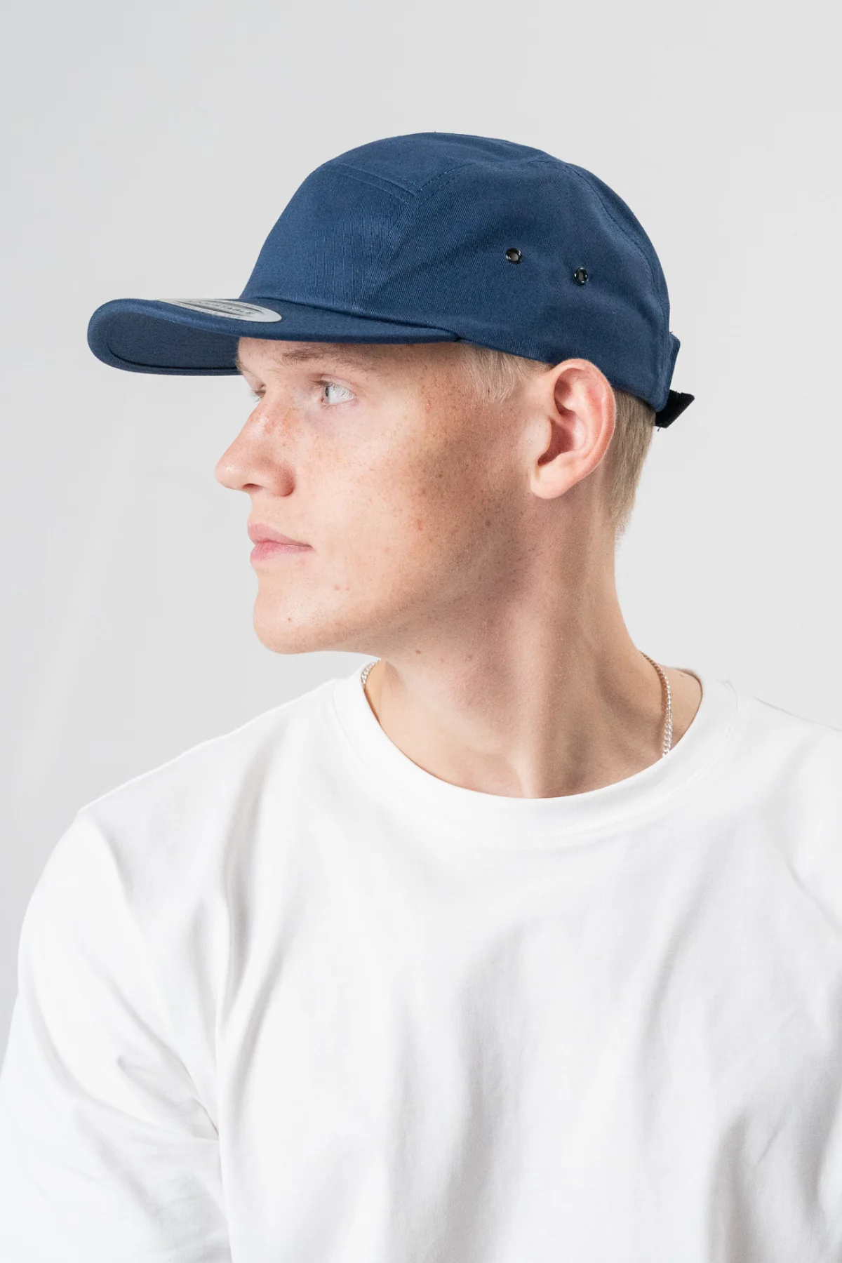 5-Panel-Kappe – Marineblau - Image 4