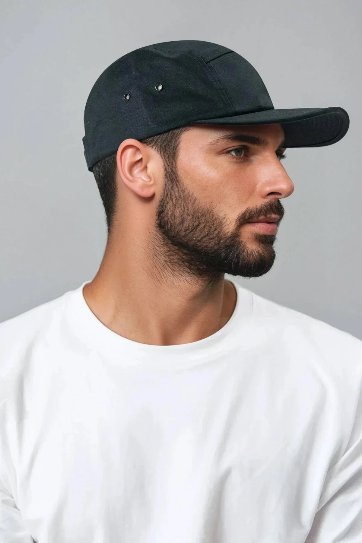 5-Panel-Kappe - Schwarz - Image 2