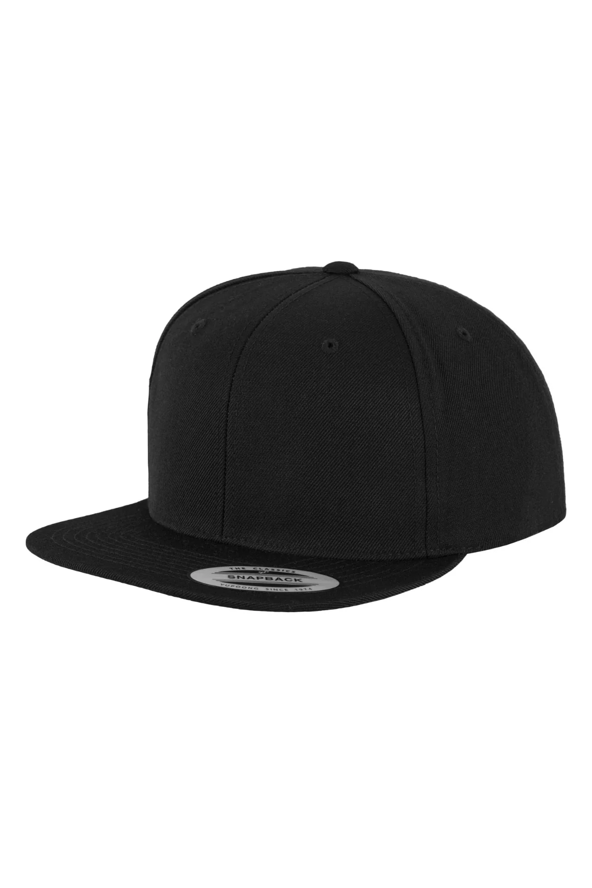 Klassischer Snapback - BLK/BLK - Image 4
