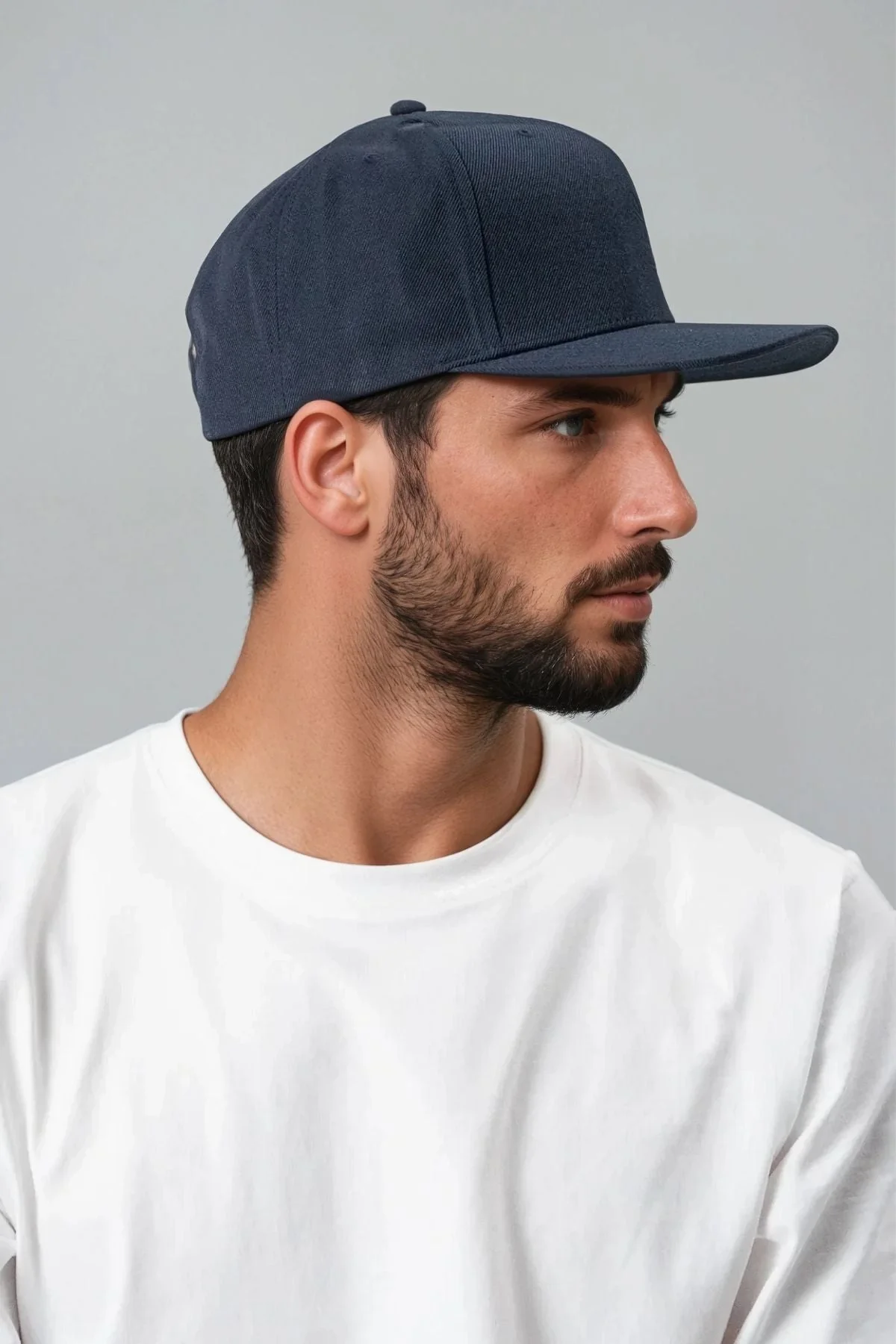 Klassischer Snapback - Dark Navy - Image 2