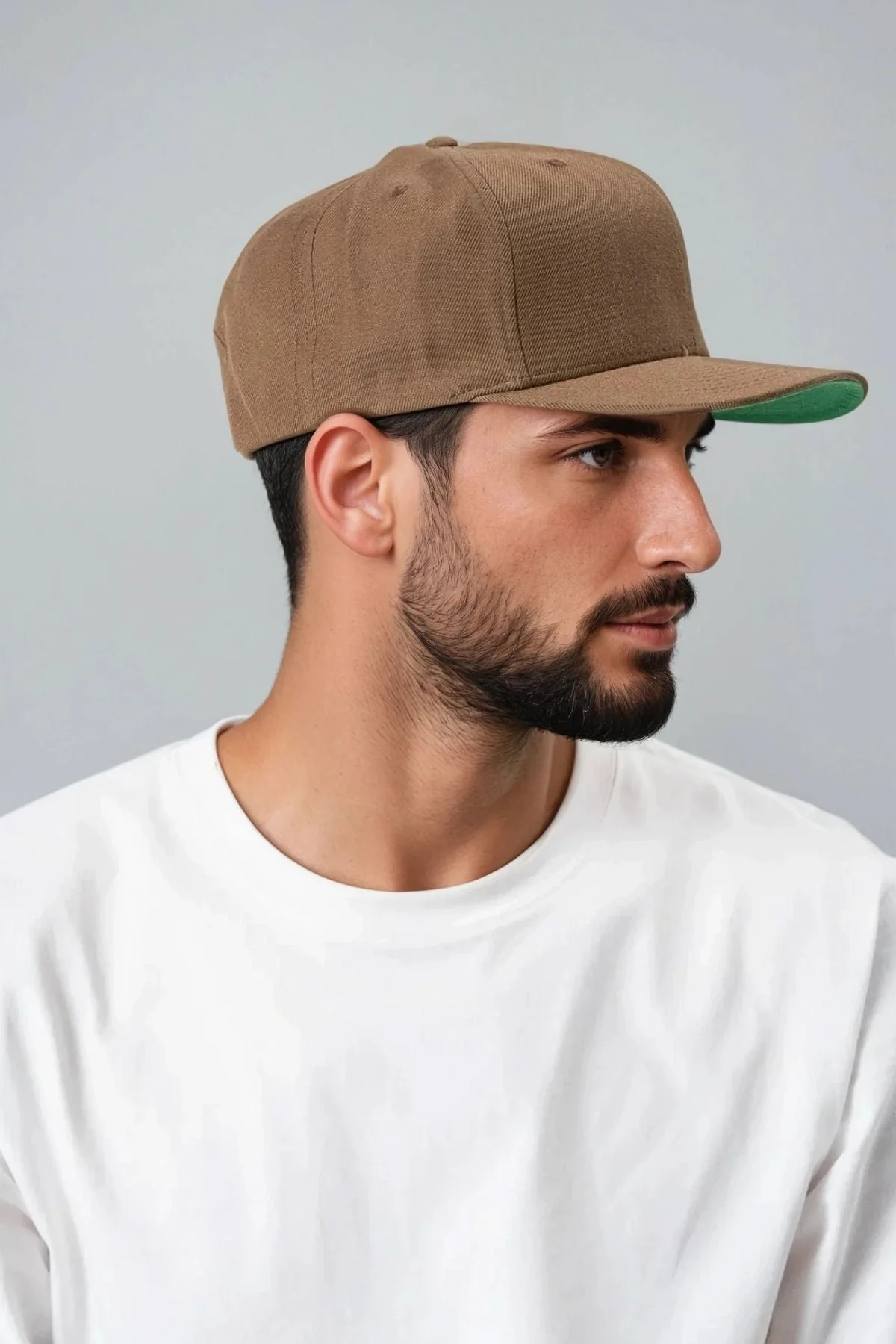Klassischer Snapback - Tan - Image 2