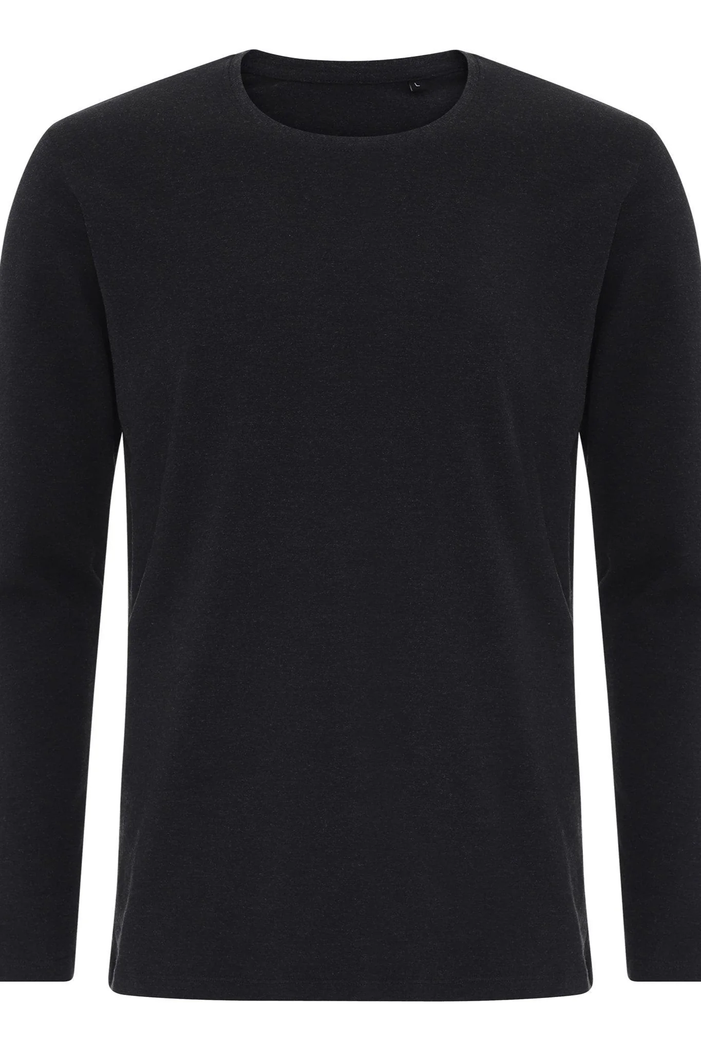 Langarm Muscle T -Shirt - Dunkelgrau - Image 3