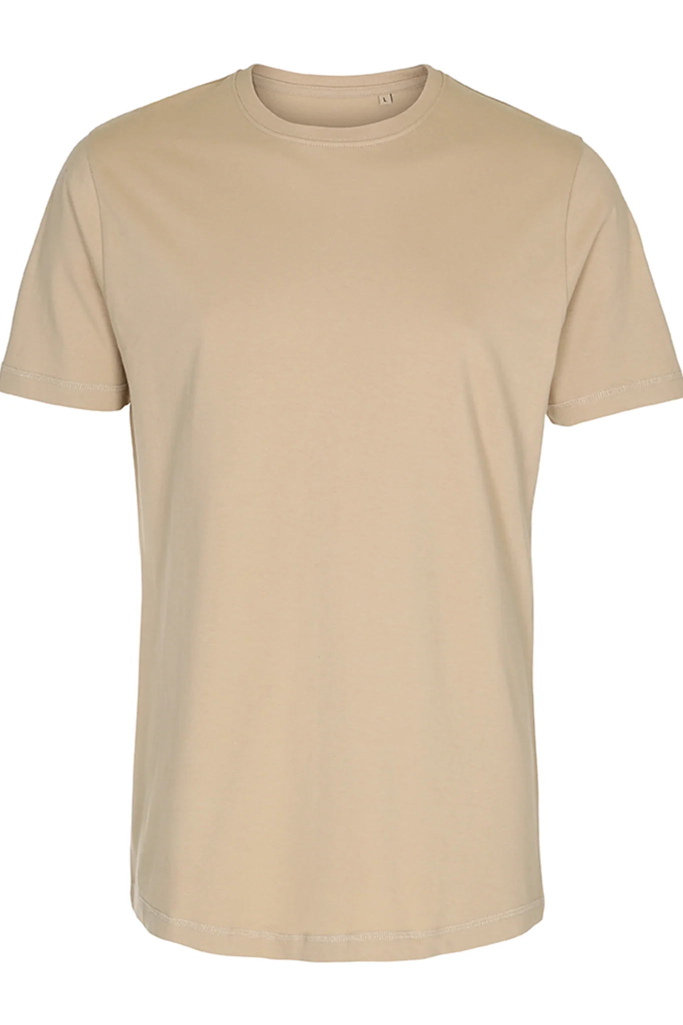 Langes T -Shirt - Beige - Image 5