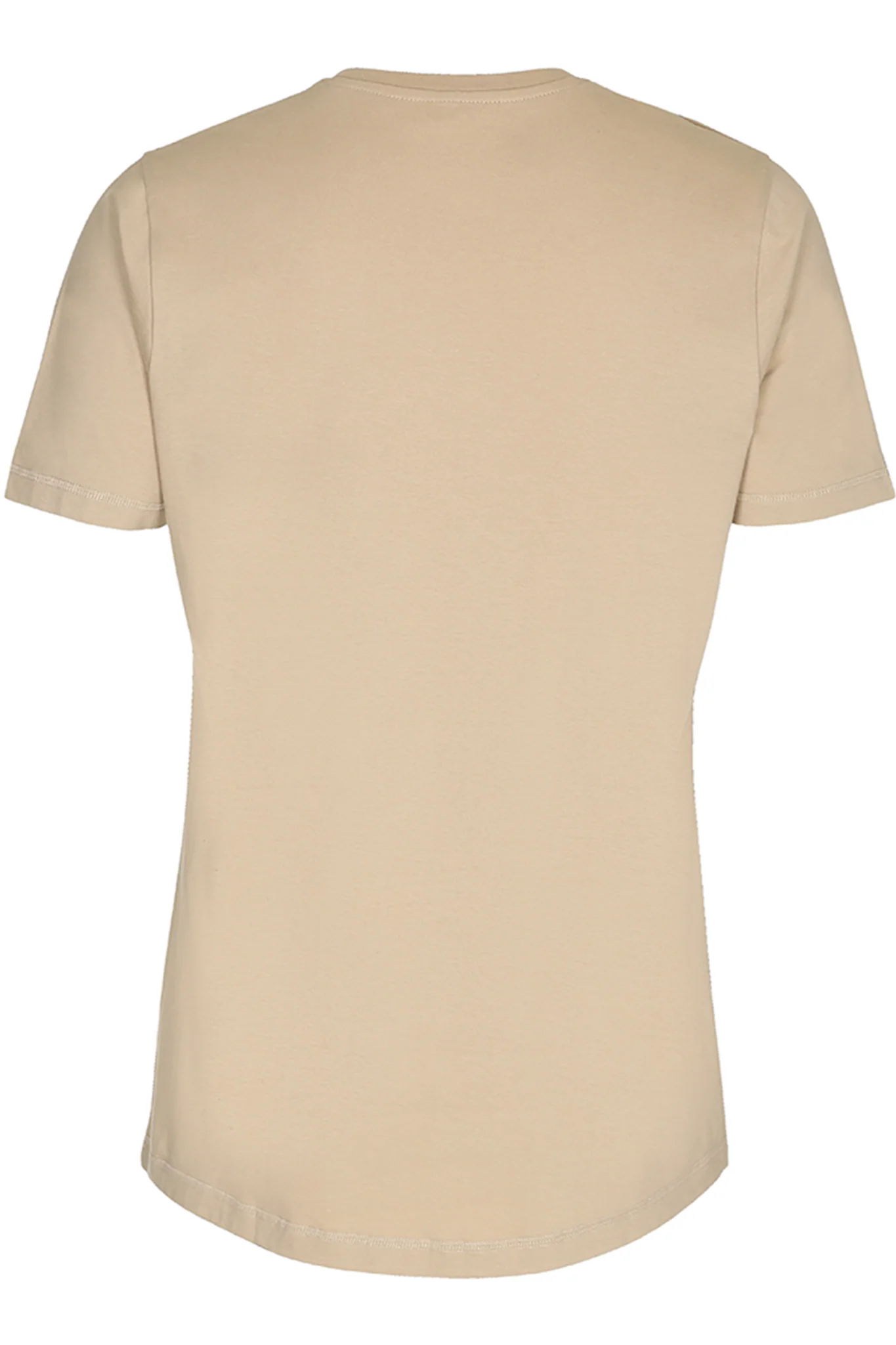 Langes T -Shirt - Beige - Image 6