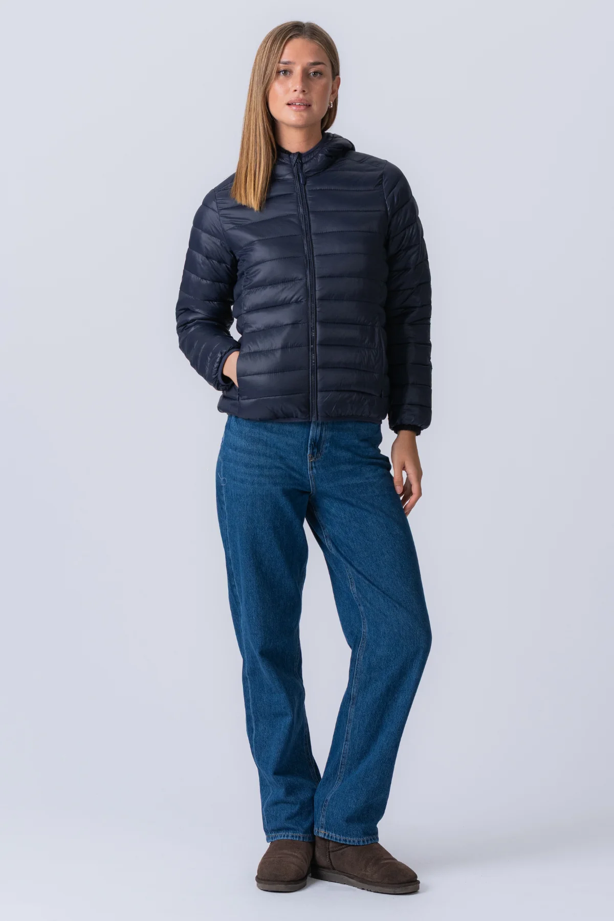 Leichte Pufferjacke - Marine - Image 6