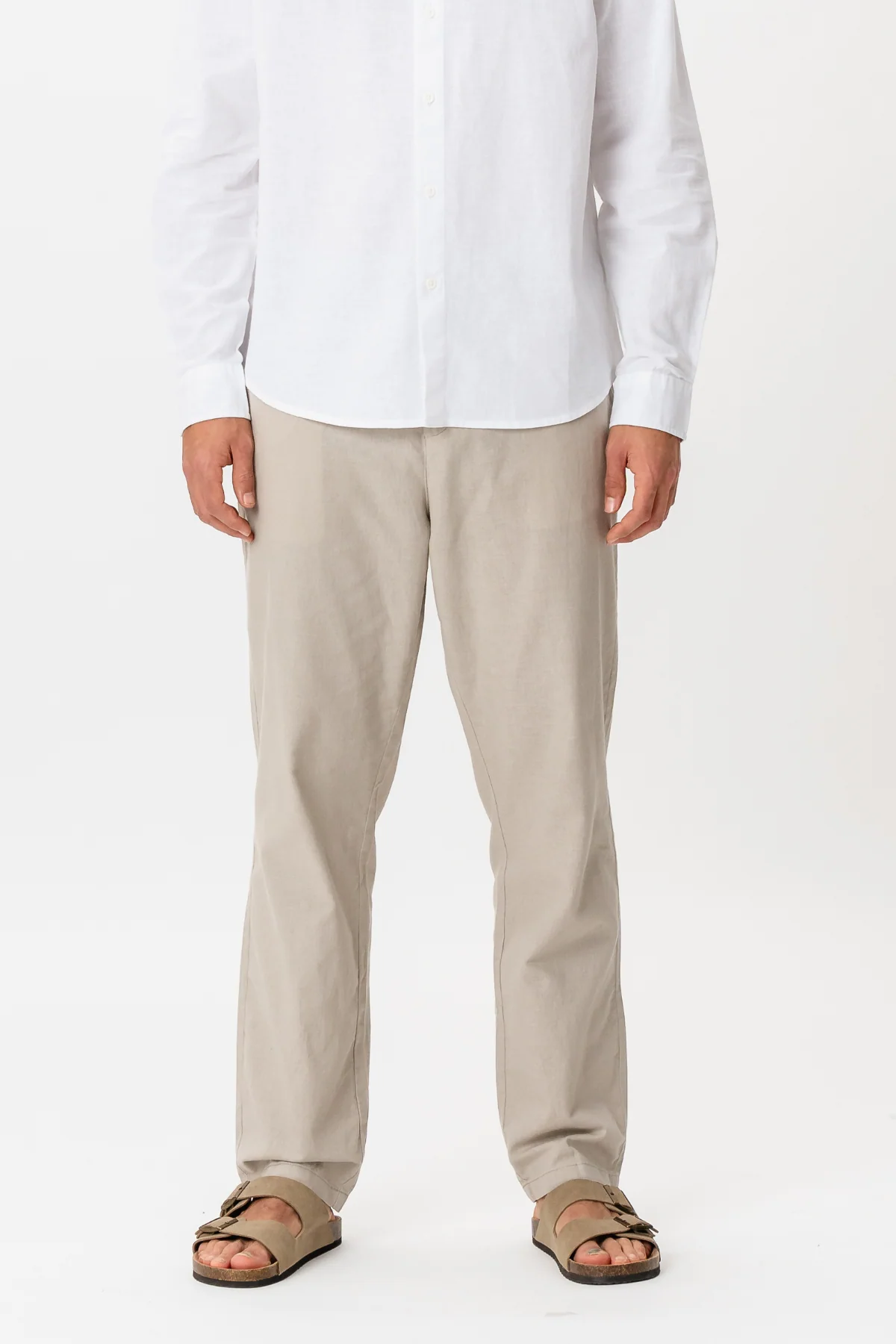 Leinen Pants - Sand - Image 8