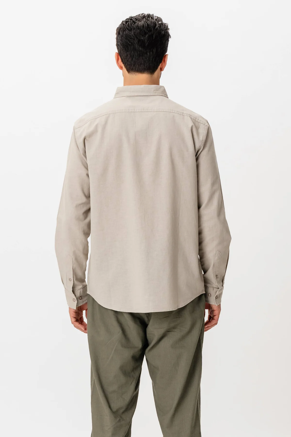 Leinenhemd - Sand - Image 7