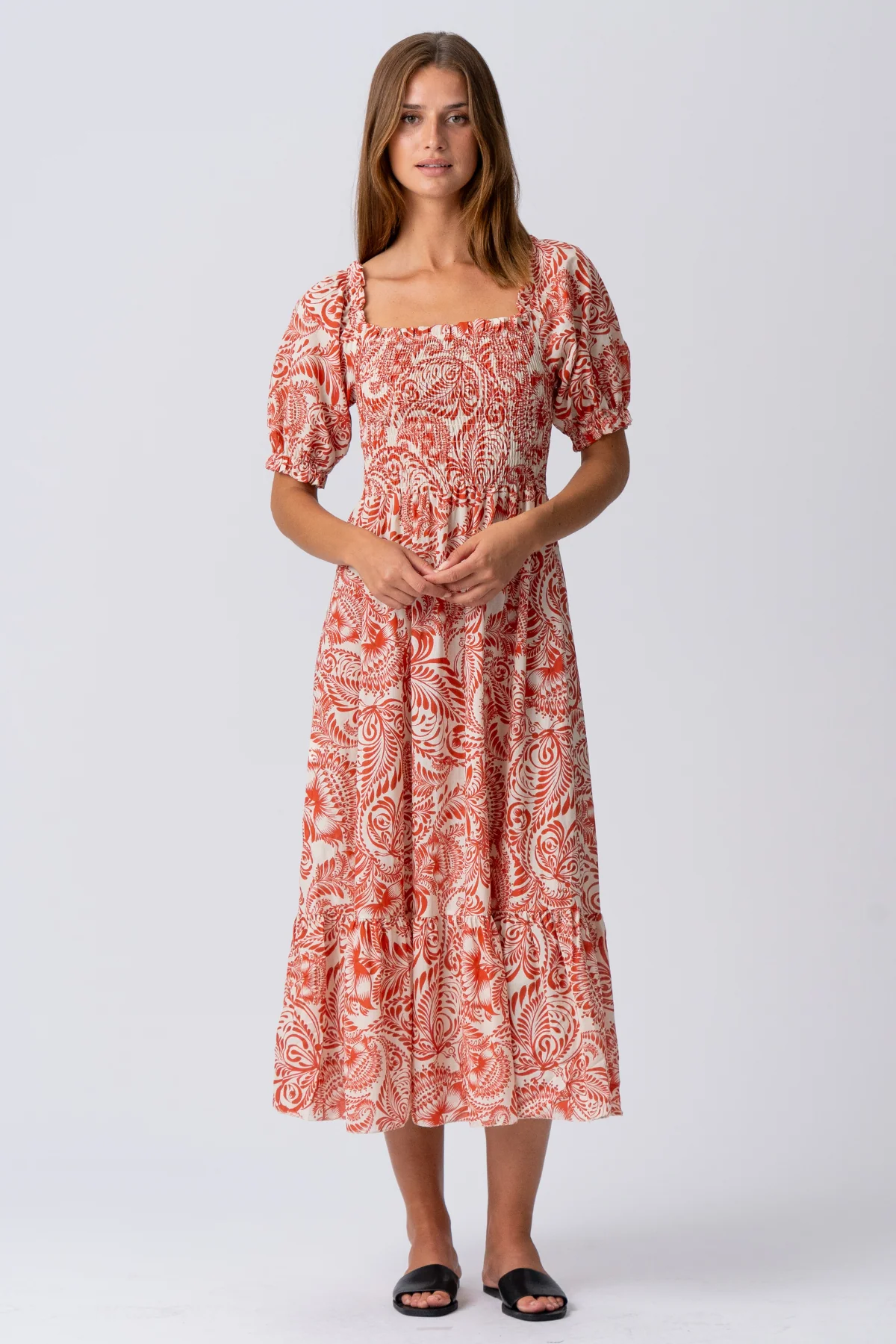 Lia Kleid - rot - Image 4