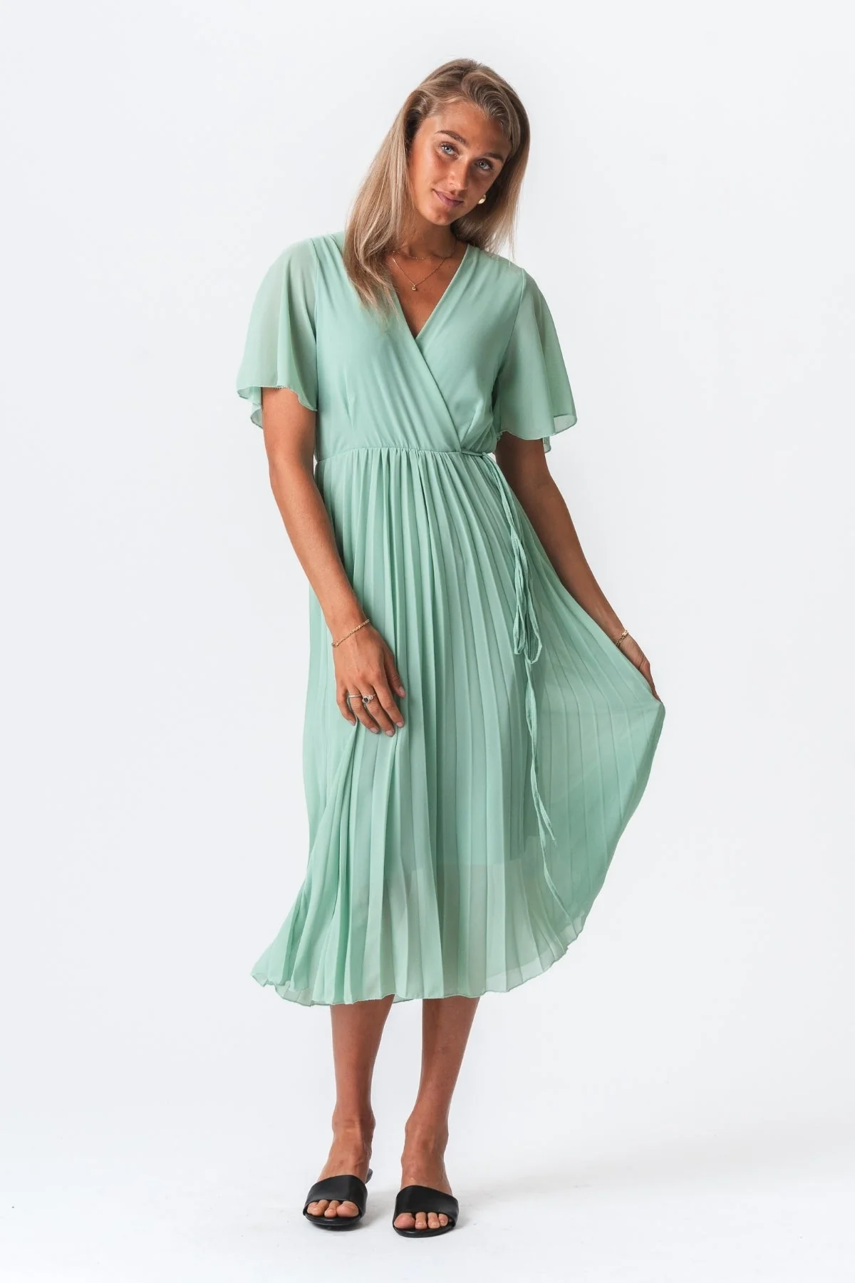 Lina Kleid - Minze - Image 2
