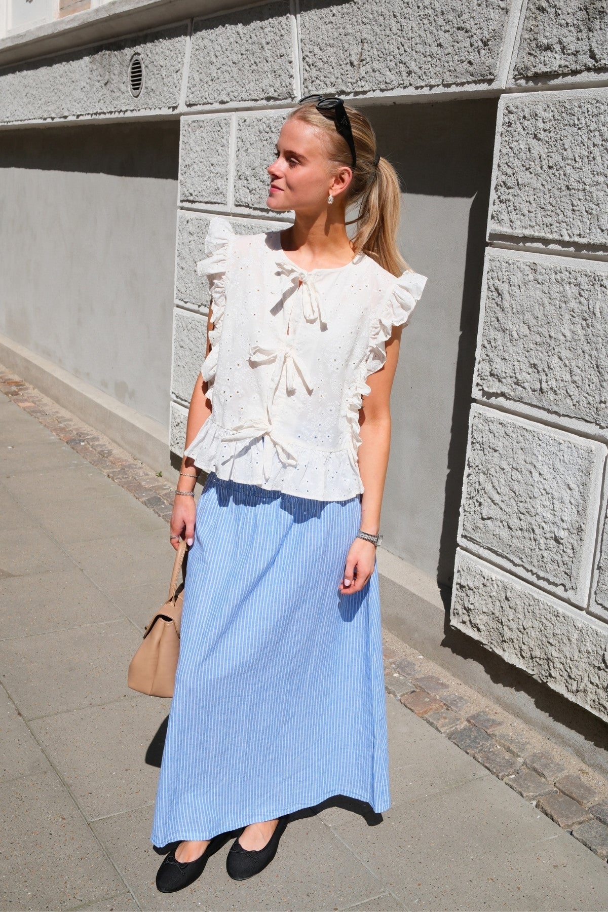 Linn Smock Anklrock - Marina White - Image 2