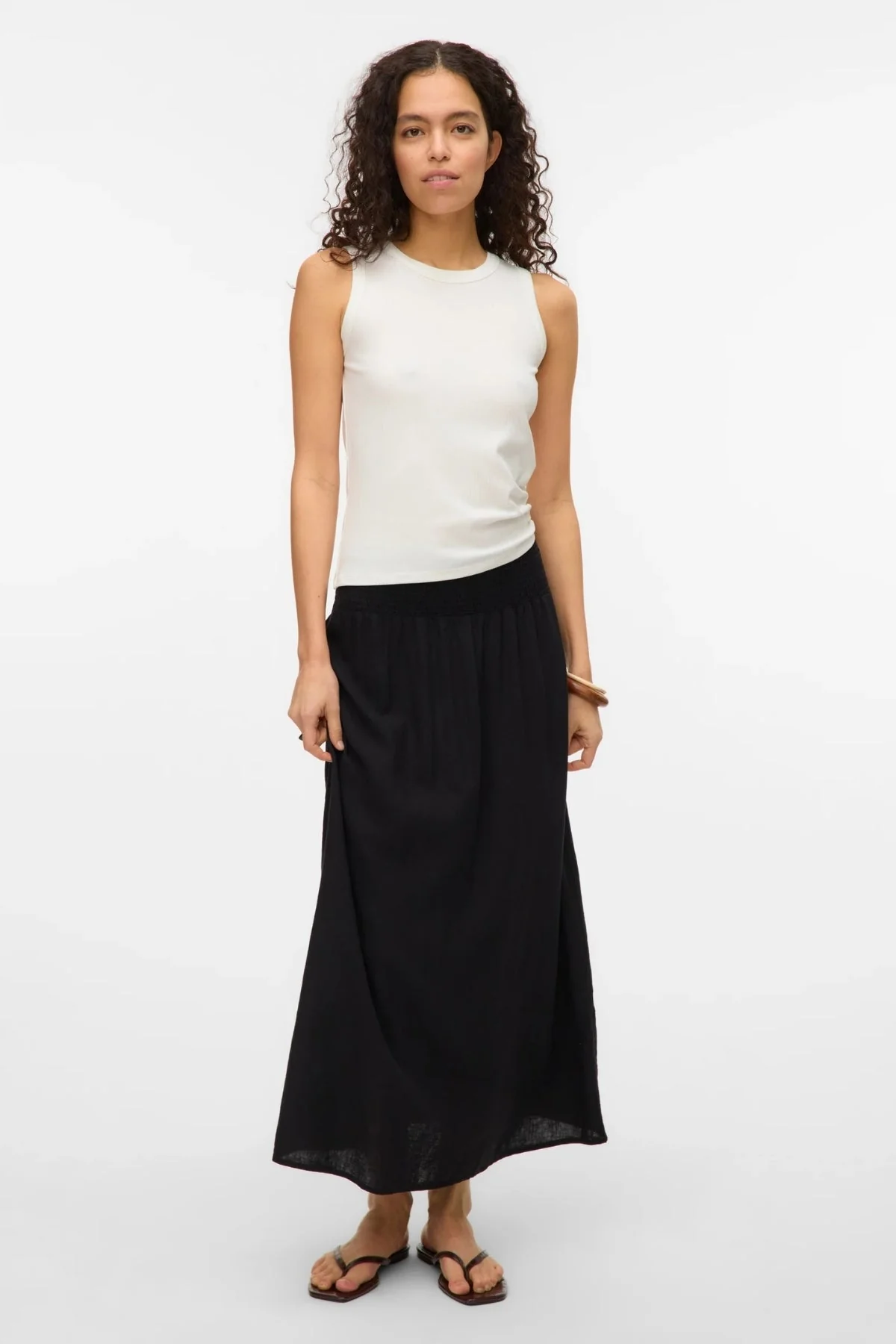 Linn Smock Anklrock - schwarz - Image 5