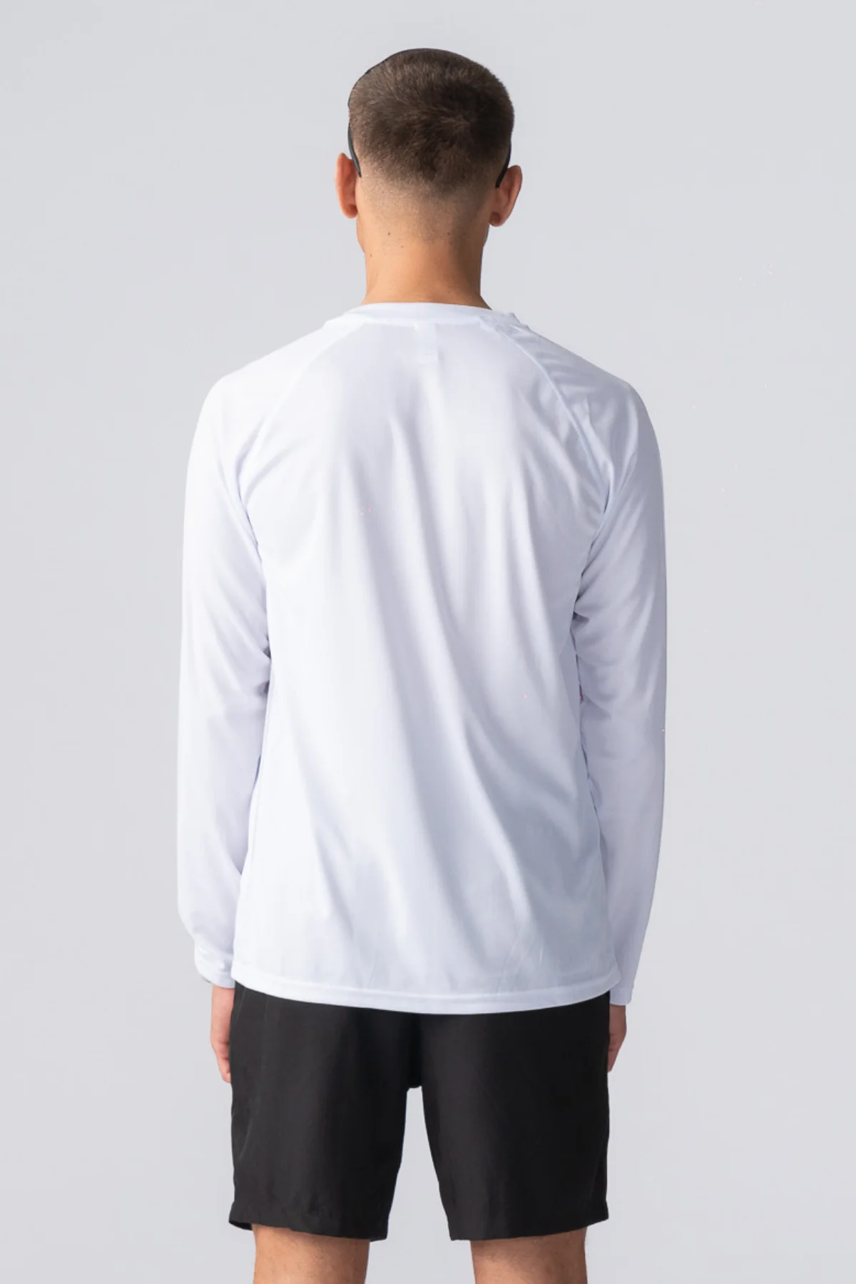 Longsleeve Training T -Shirt - Weiß - Image 2
