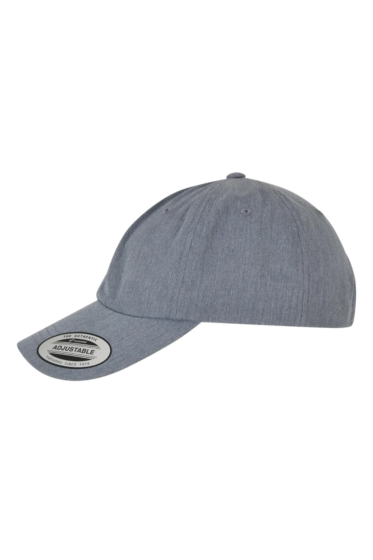Low -Profile -Kappe - Heathergrey - Image 3