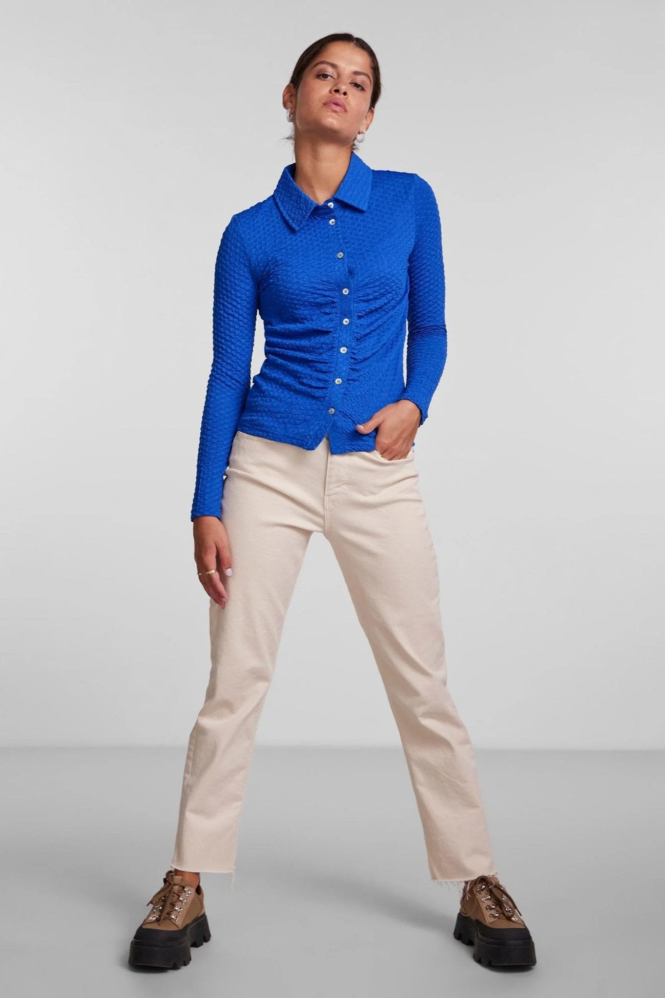 Maki Bluse - Prinzessin Blau - Image 3