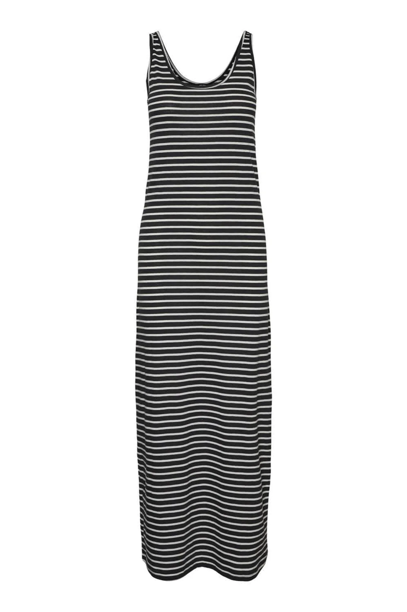 Maria Kleid - Schwarz / Weiß gestreift - Image 5