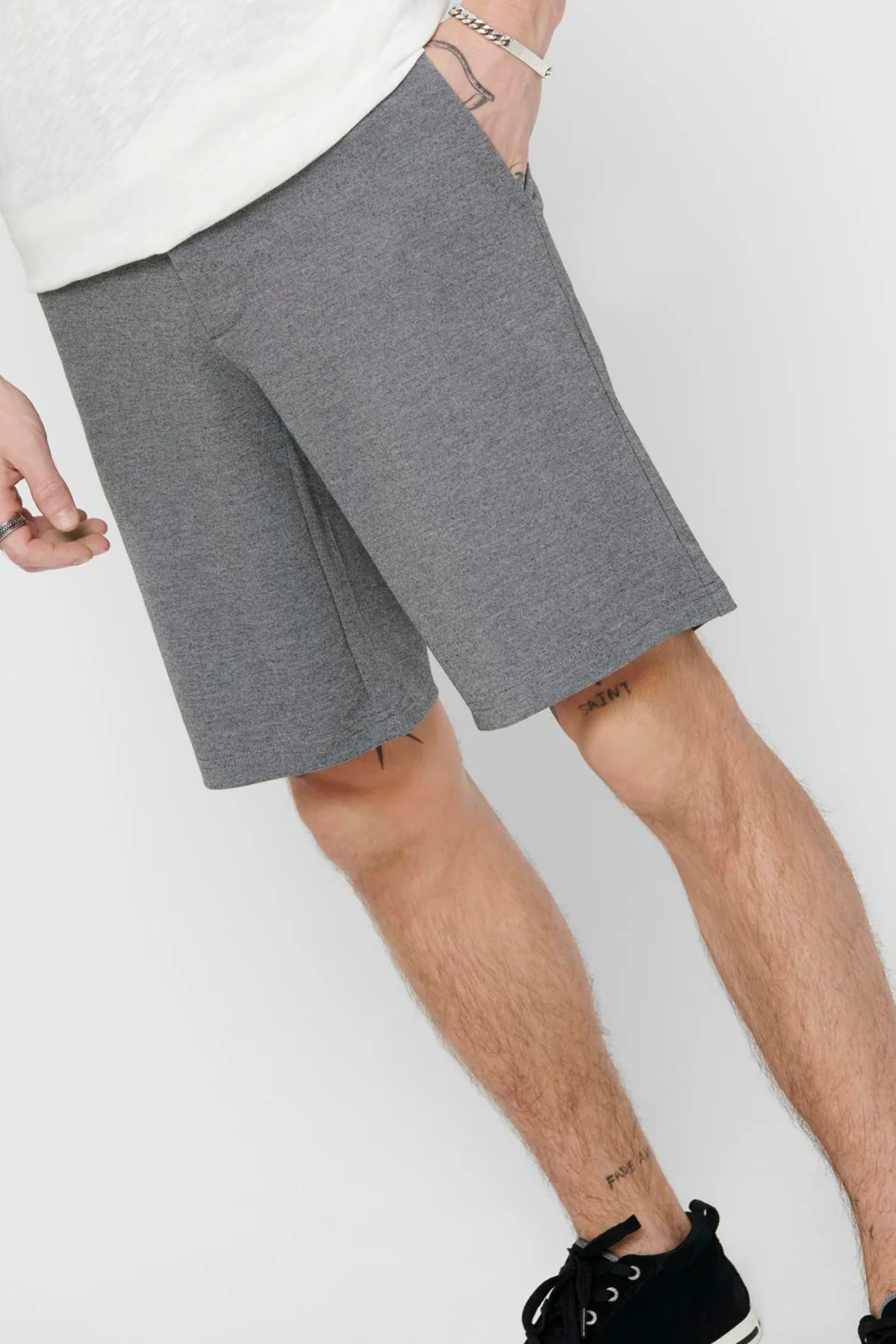 Markieren Shorts - Hellgrau - Image 3