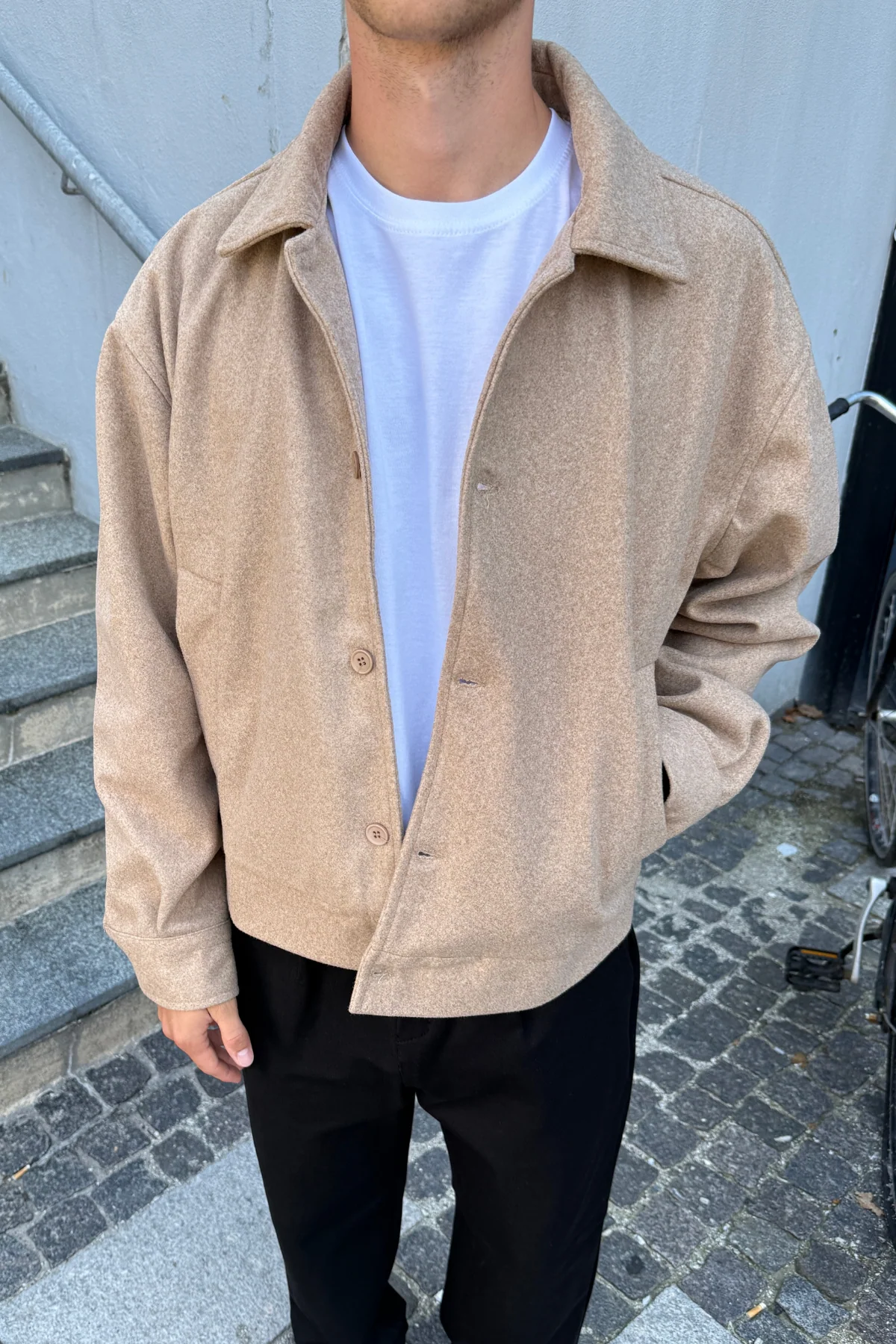 Masonjacke - Beige - Image 3
