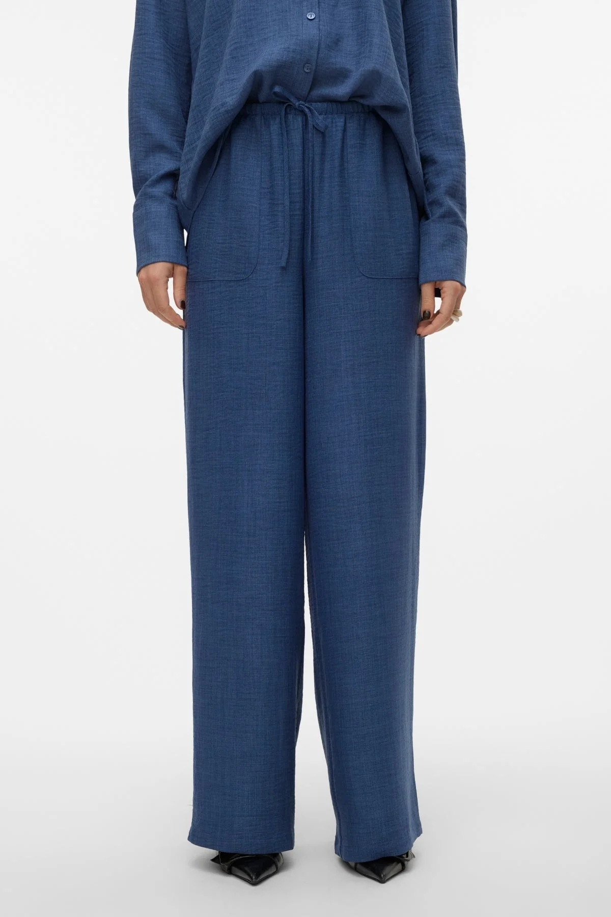 Melaney Loose Pant - Marine Blazer - Image 5