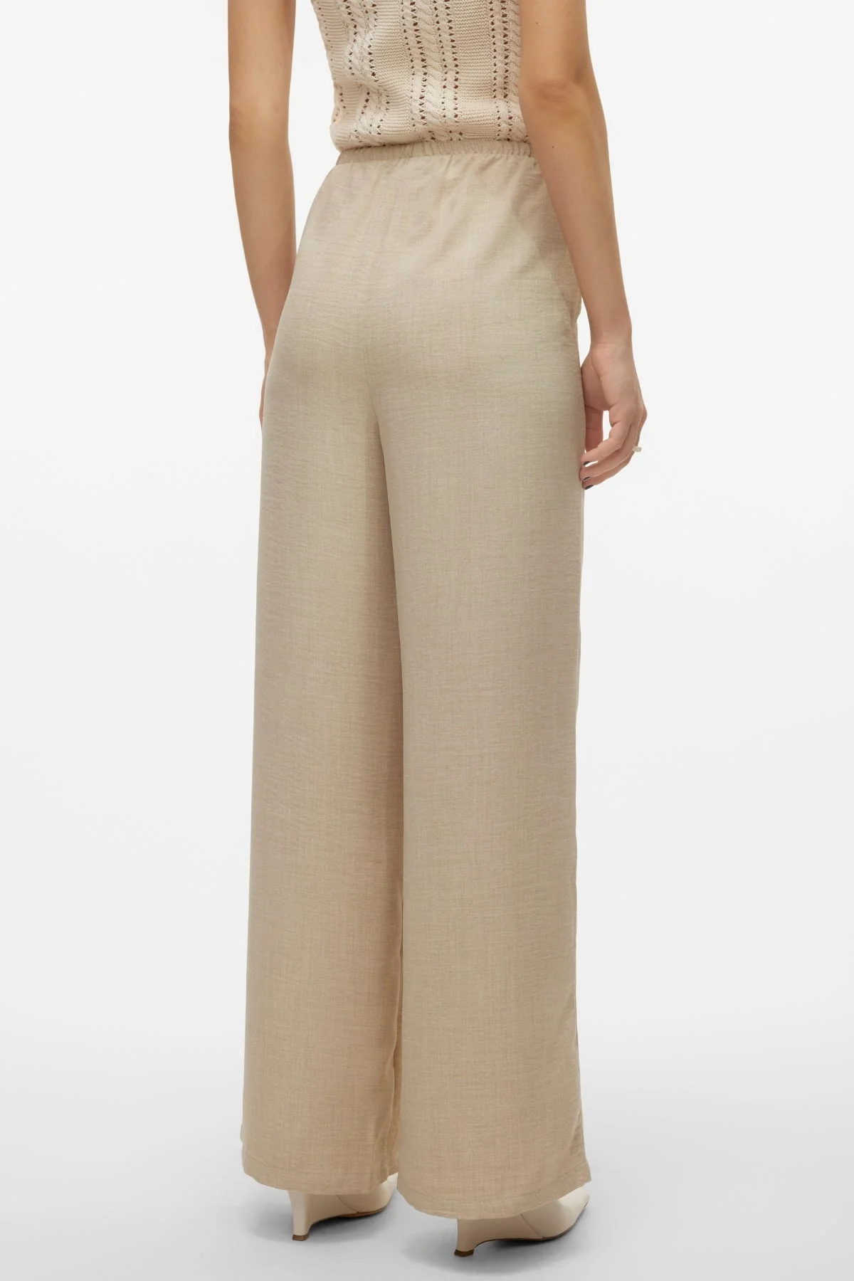 Melaney Loose Pant – Overcast Melange - Image 5