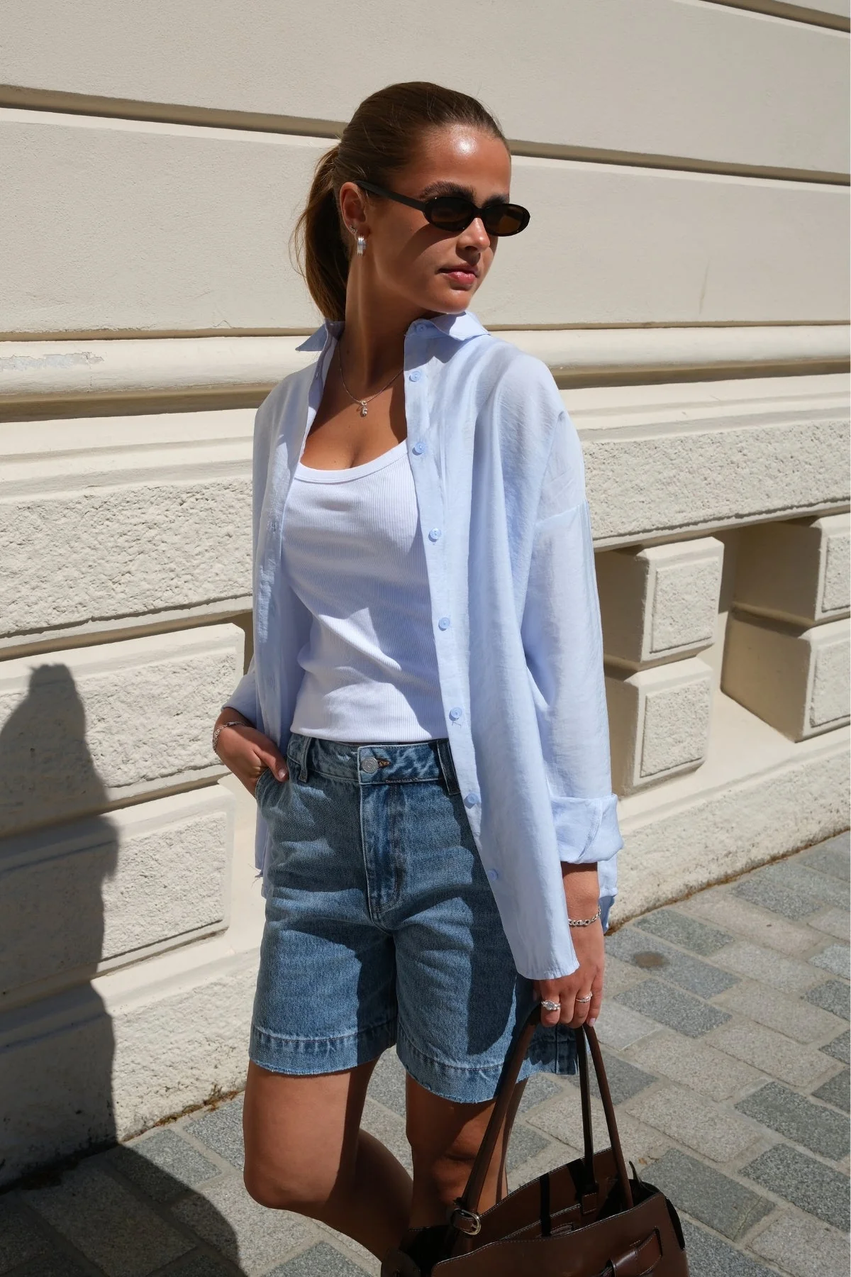 Mia -Hemd - Himmelblau - Image 2