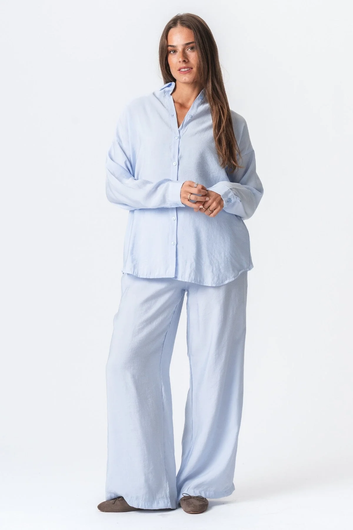 Mia -Hemd - Himmelblau - Image 4