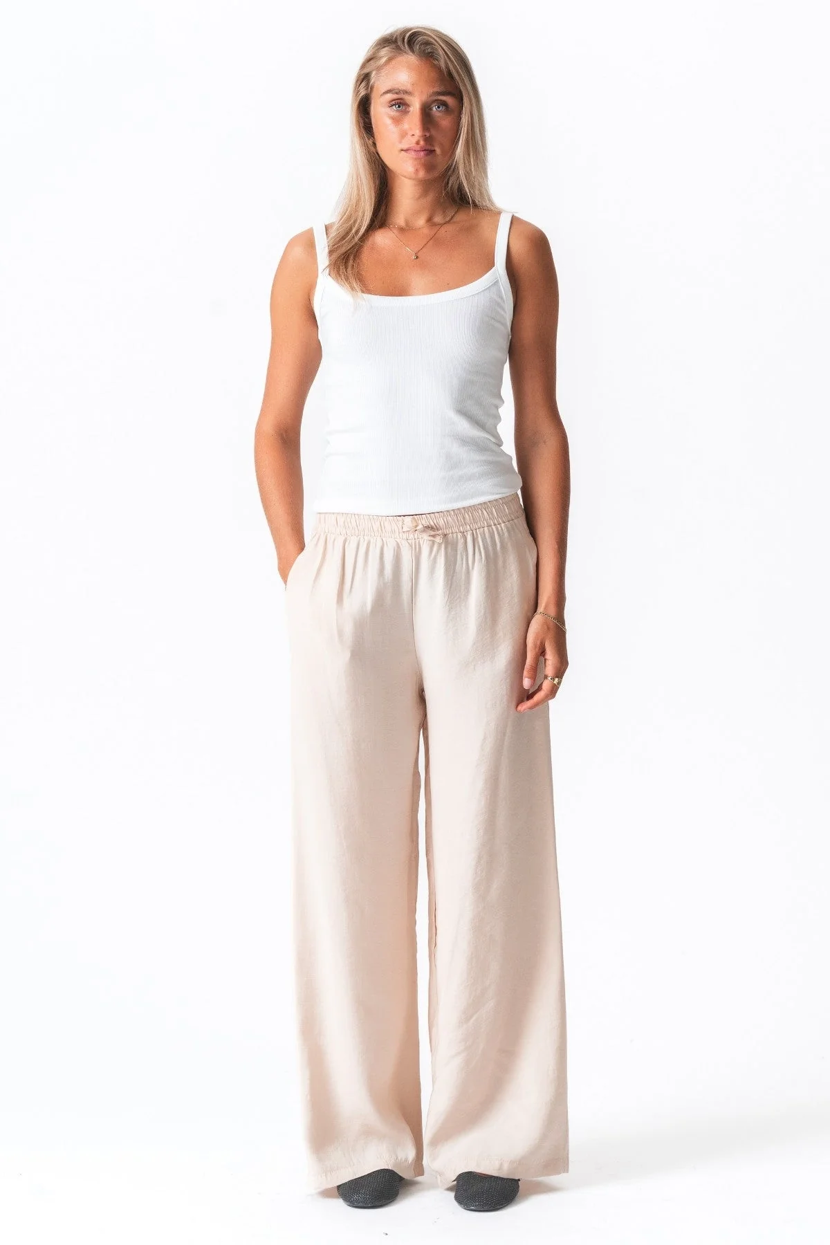 Mia Pants - Beige - Image 3