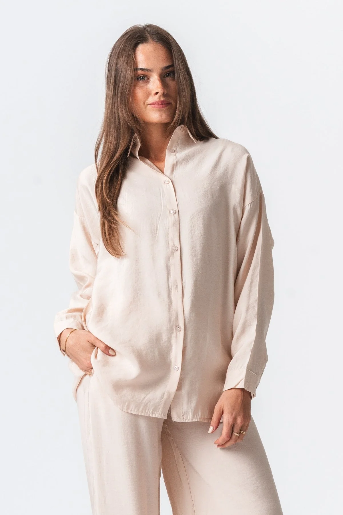 Mia Shirt - Beige