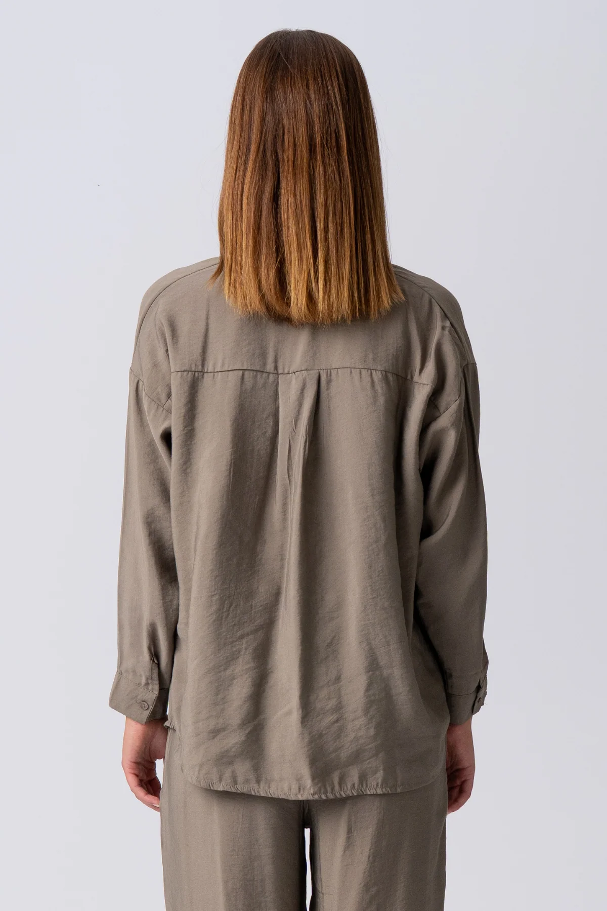 Mia Shirt - Khaki - Image 6