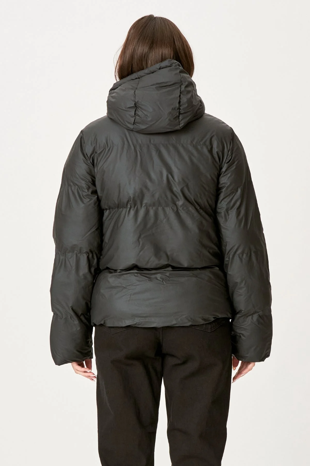Mit Lexie beschichtete Jacke - schwarz - Image 3