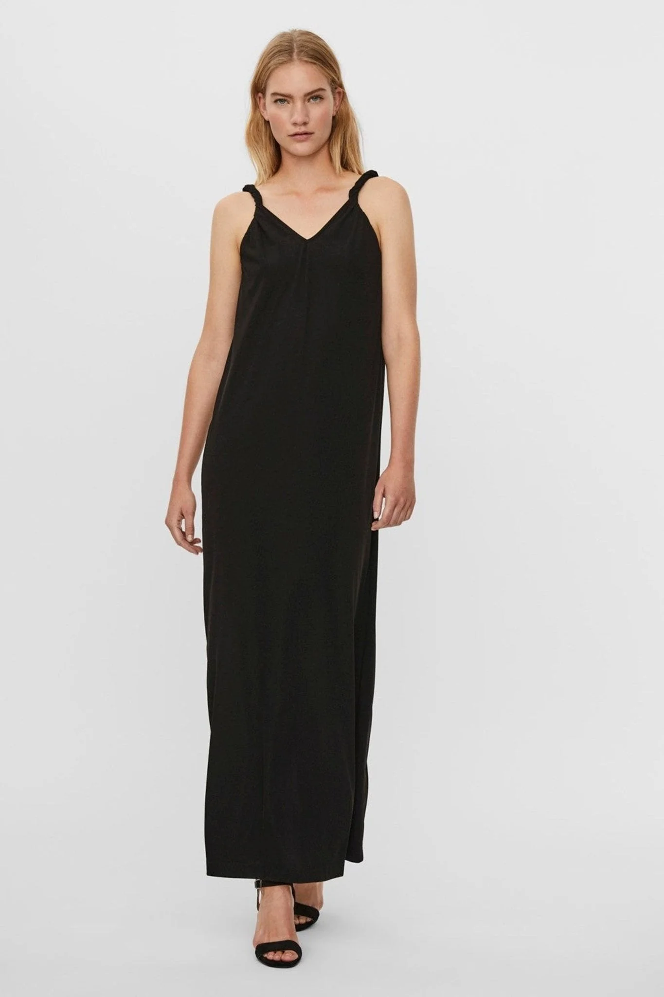 Molly -Gurt -Knöchelkleid - schwarz