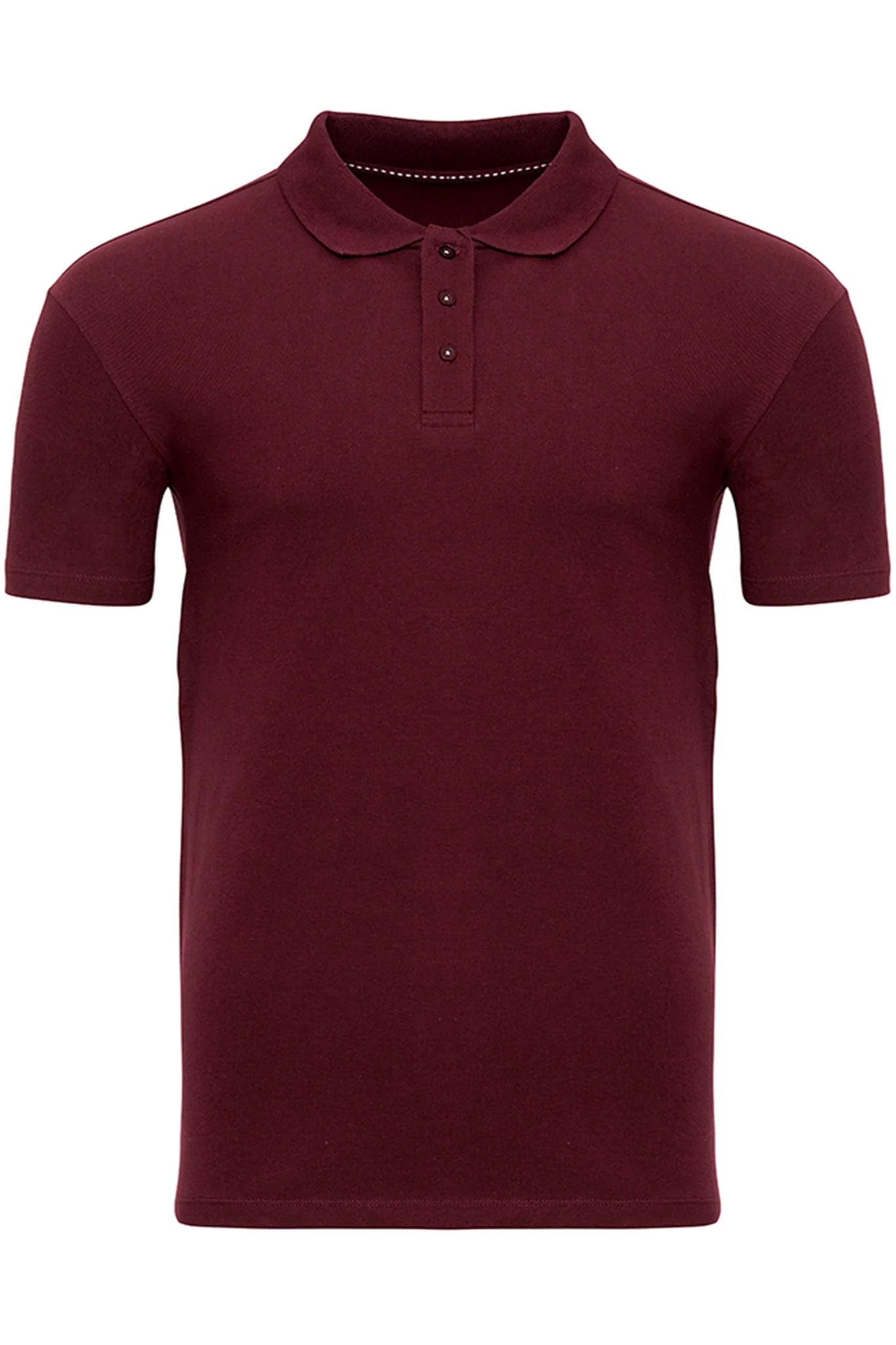 Muscle Poloshirt - Burgund - Image 4