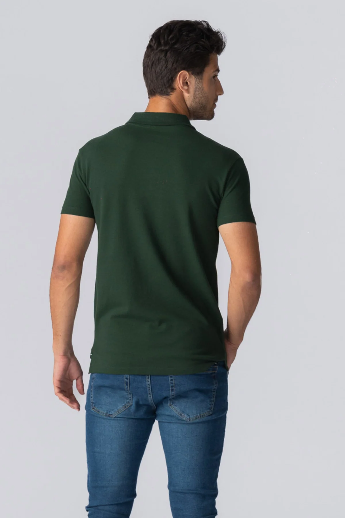 Muscle Poloshirt - dunkelgrün - Image 3