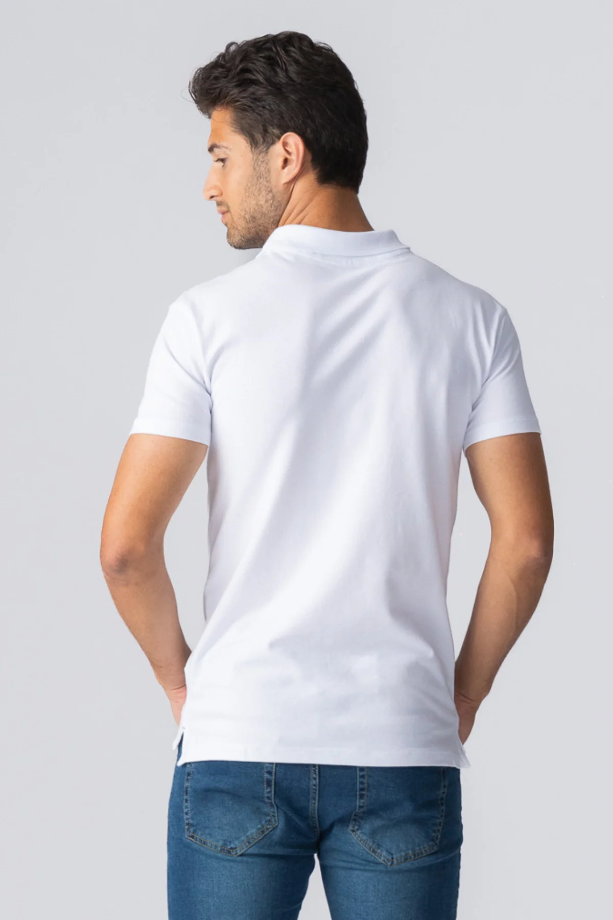 Muscle Poloshirt - weiß - Image 4