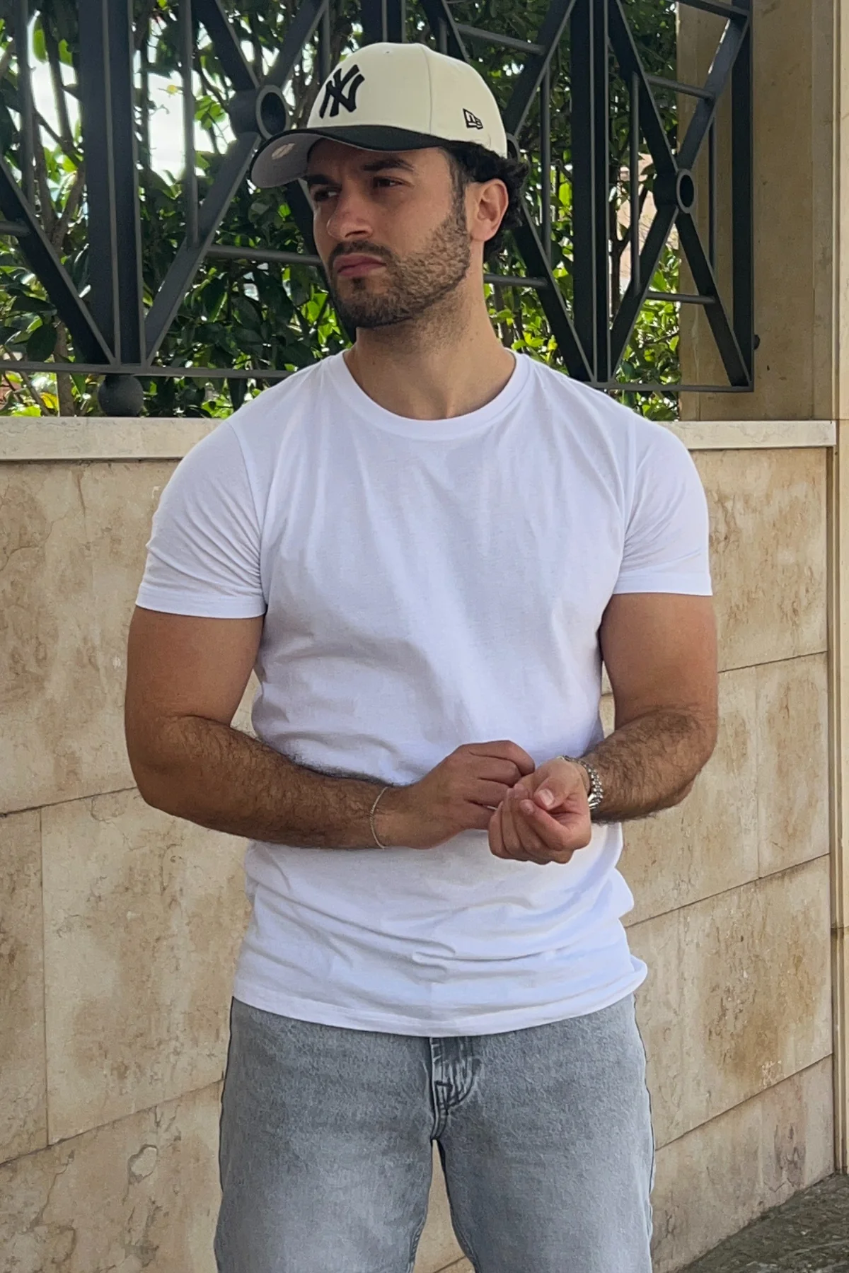 Muscle T -Shirt - Weiß - Image 2