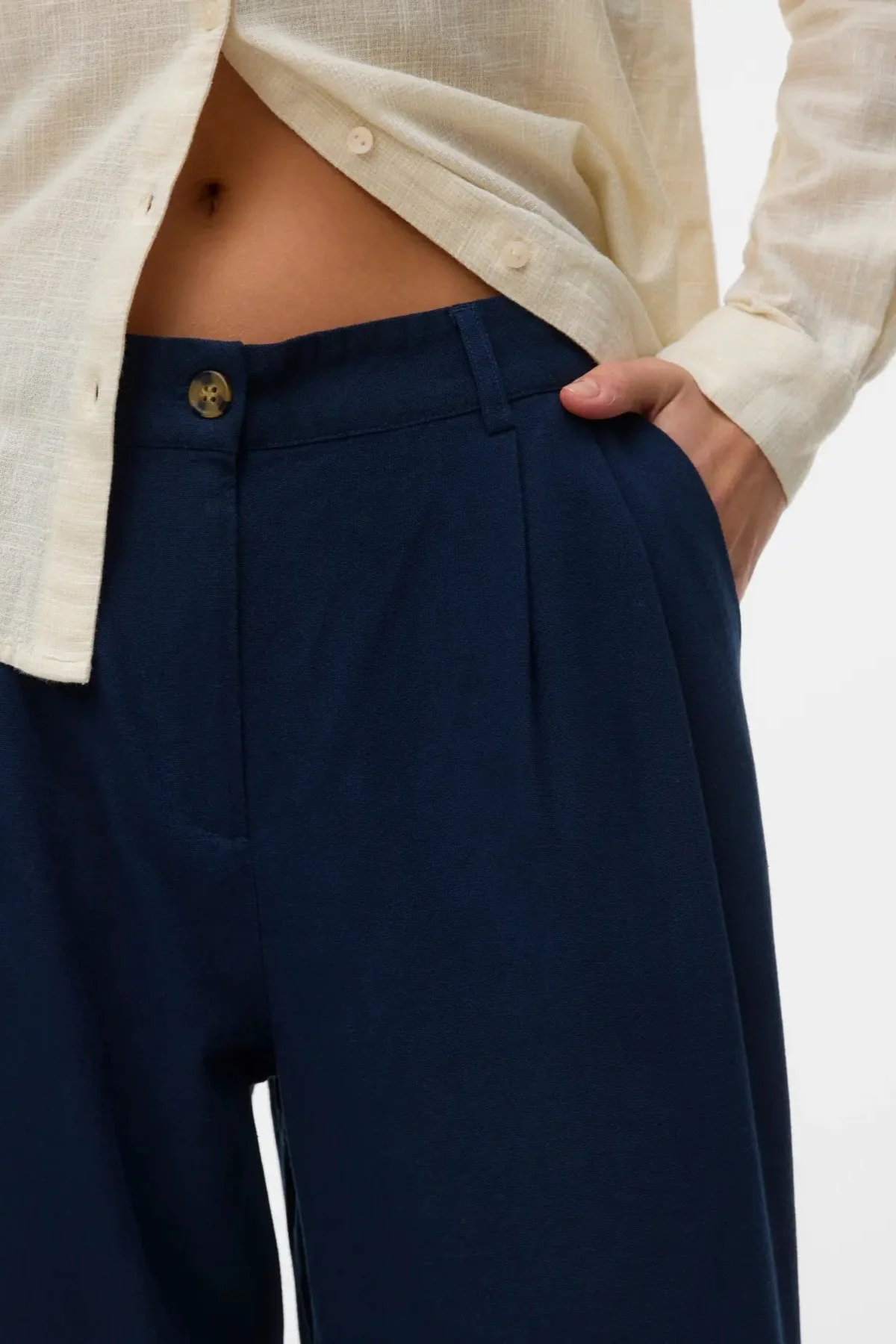 Mymilo Nila Mw Papa Pants - Marineblauer Blazer - Image 3